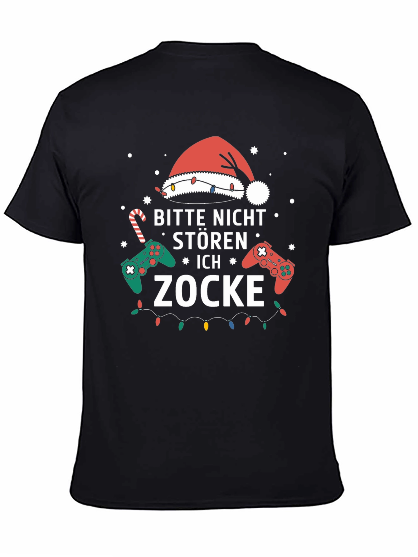 Gamer Christmas T-Shirt - Bitte Nicht Stören