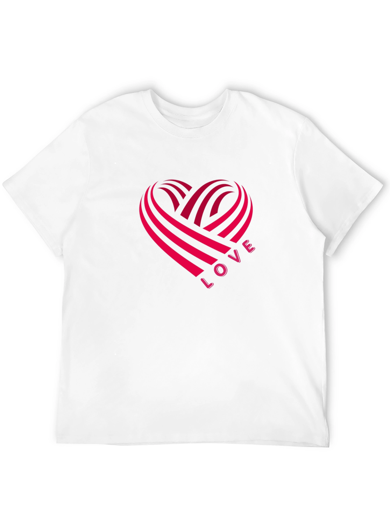 Love Heartbeat Graphic T-Shirt - Valentines Day Gift