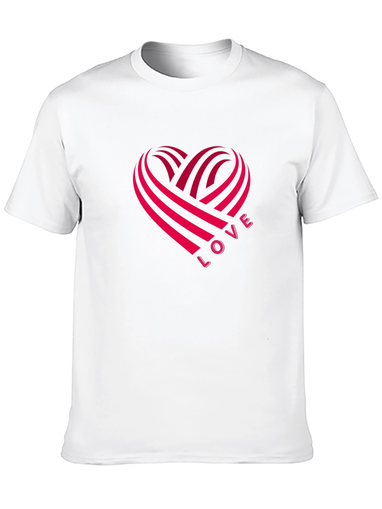 Love Heartbeat Graphic T-Shirt - Valentines Day Gift
