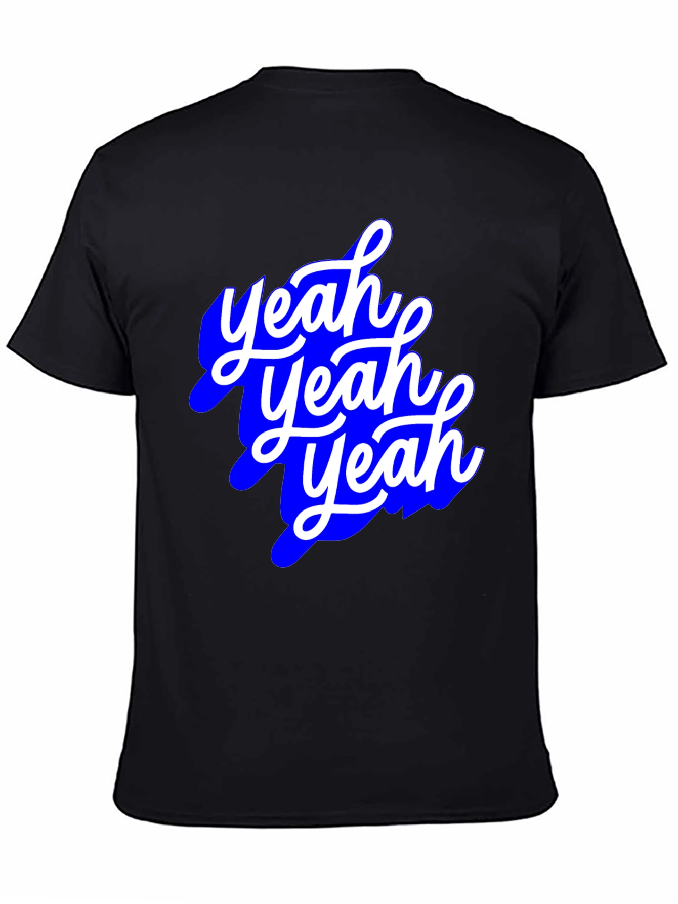 Yeah Yeah Yeah Graphic Tee - Mens Black T-Shirt