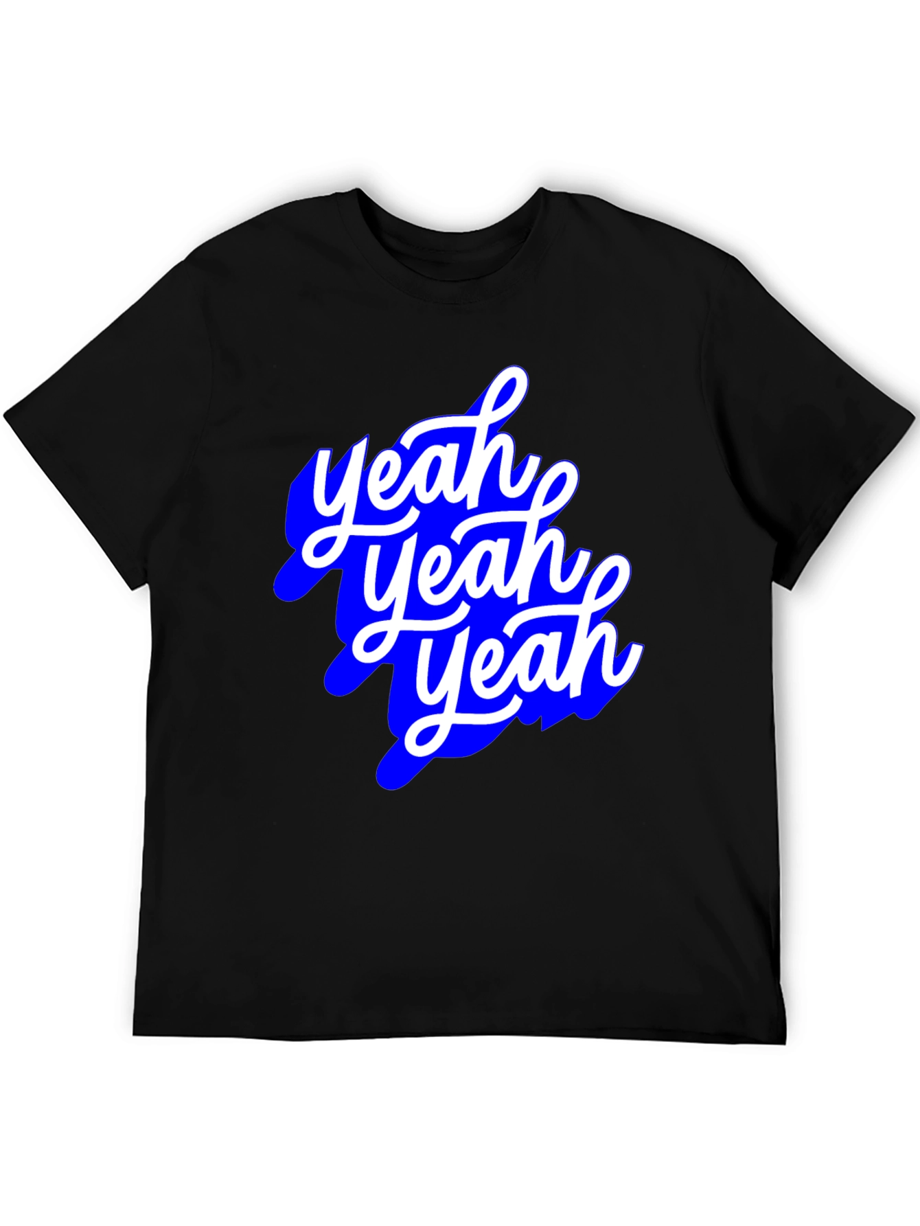 Yeah Yeah Yeah Graphic Tee - Mens Black T-Shirt