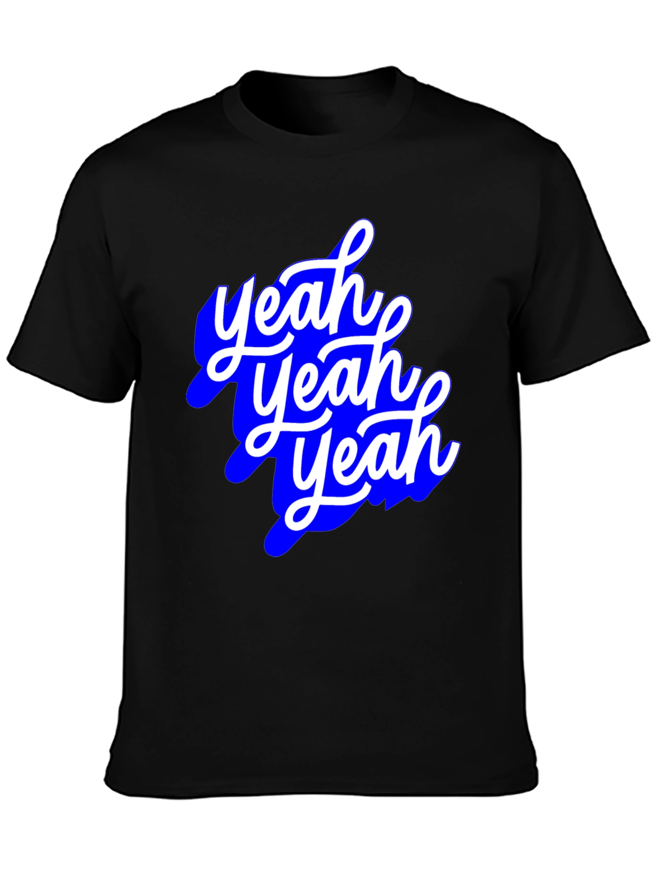 Yeah Yeah Yeah Graphic Tee - Mens Black T-Shirt