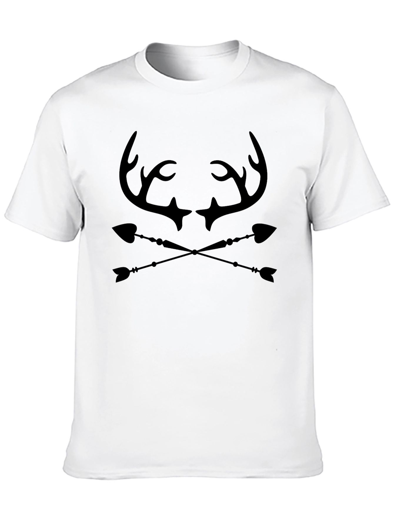 Antler & Arrow Graphic T-Shirt - Hunting Design