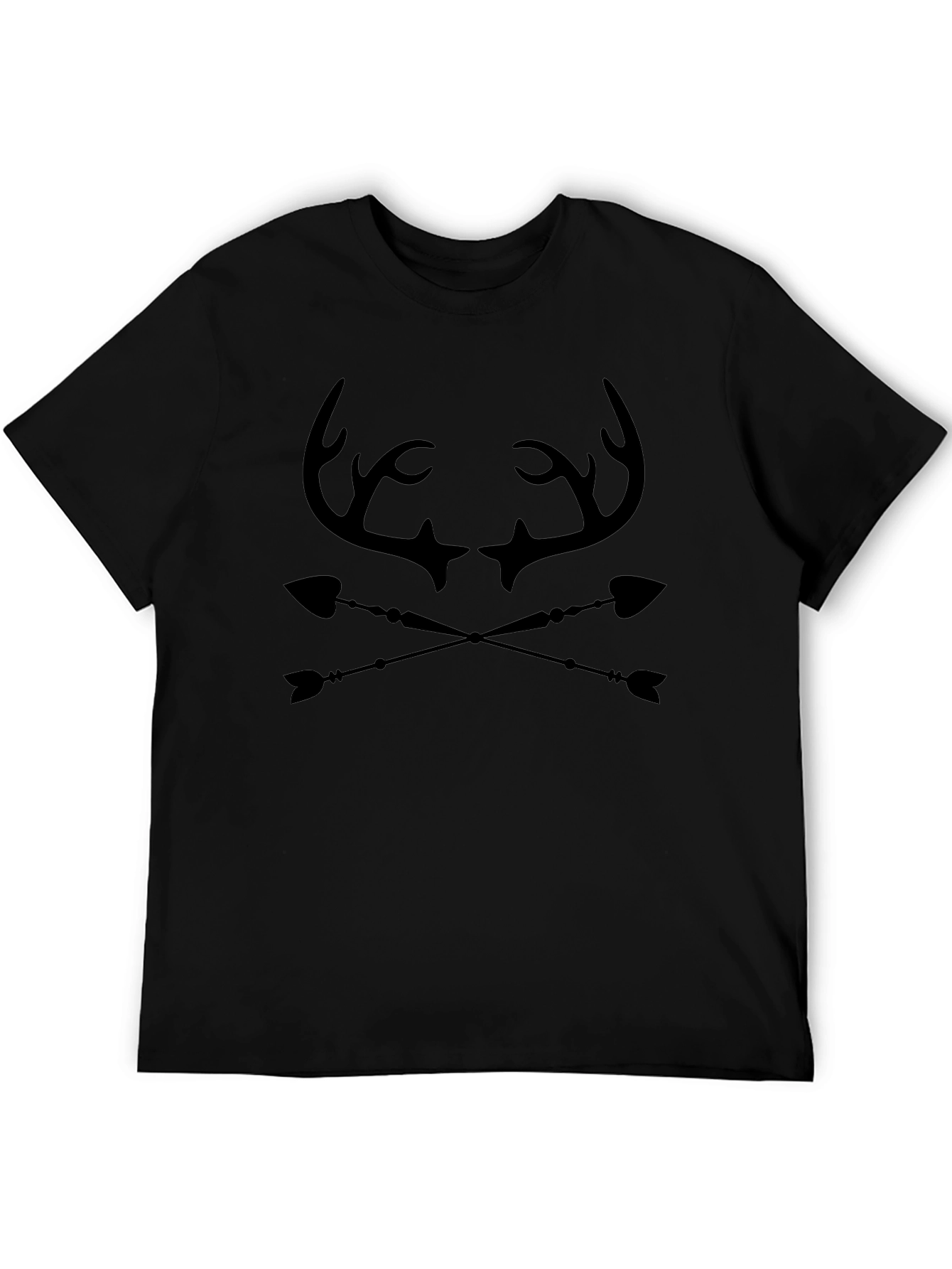 Antler & Arrow Graphic T-Shirt - Hunting Design