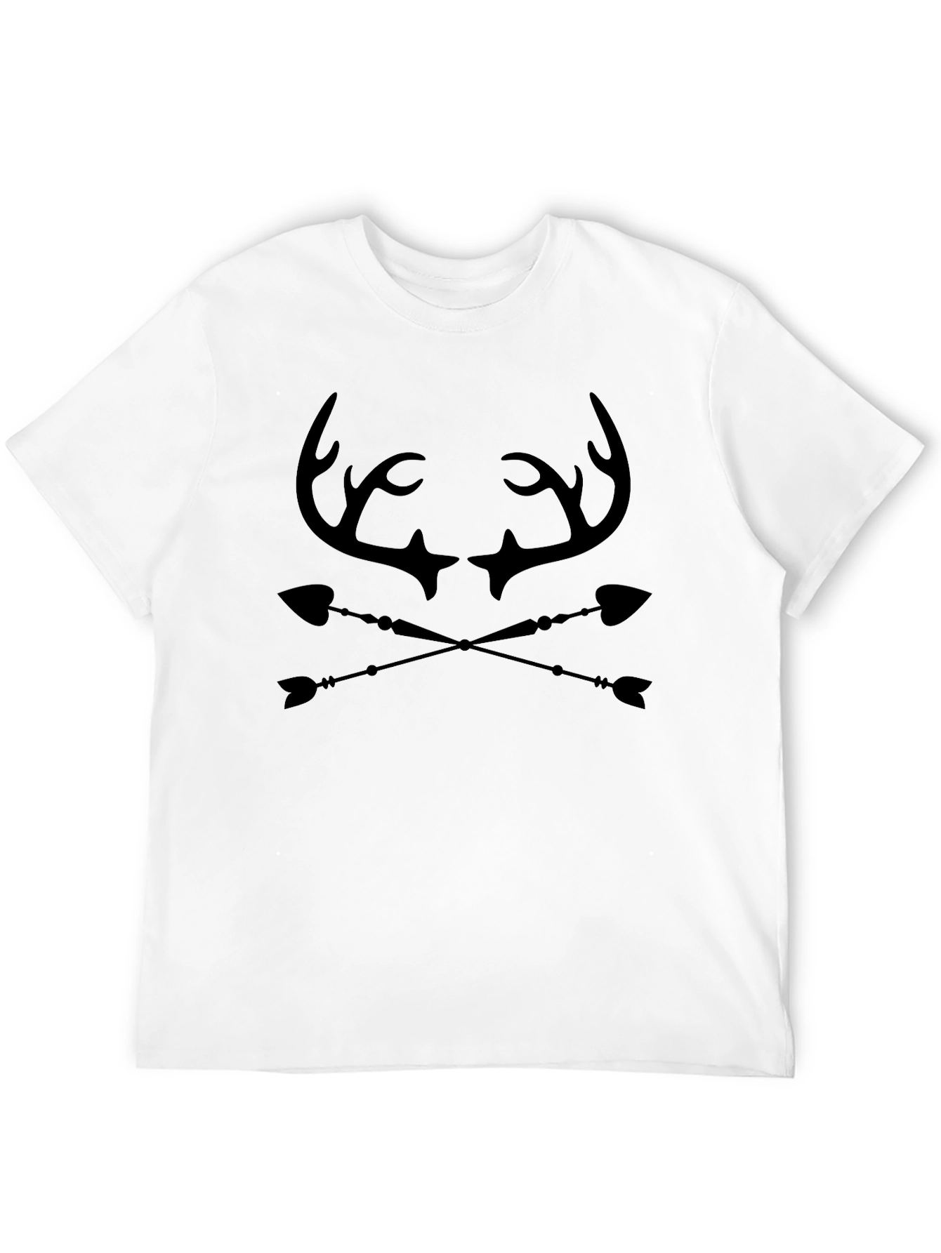 Antler & Arrow Graphic T-Shirt - Hunting Design
