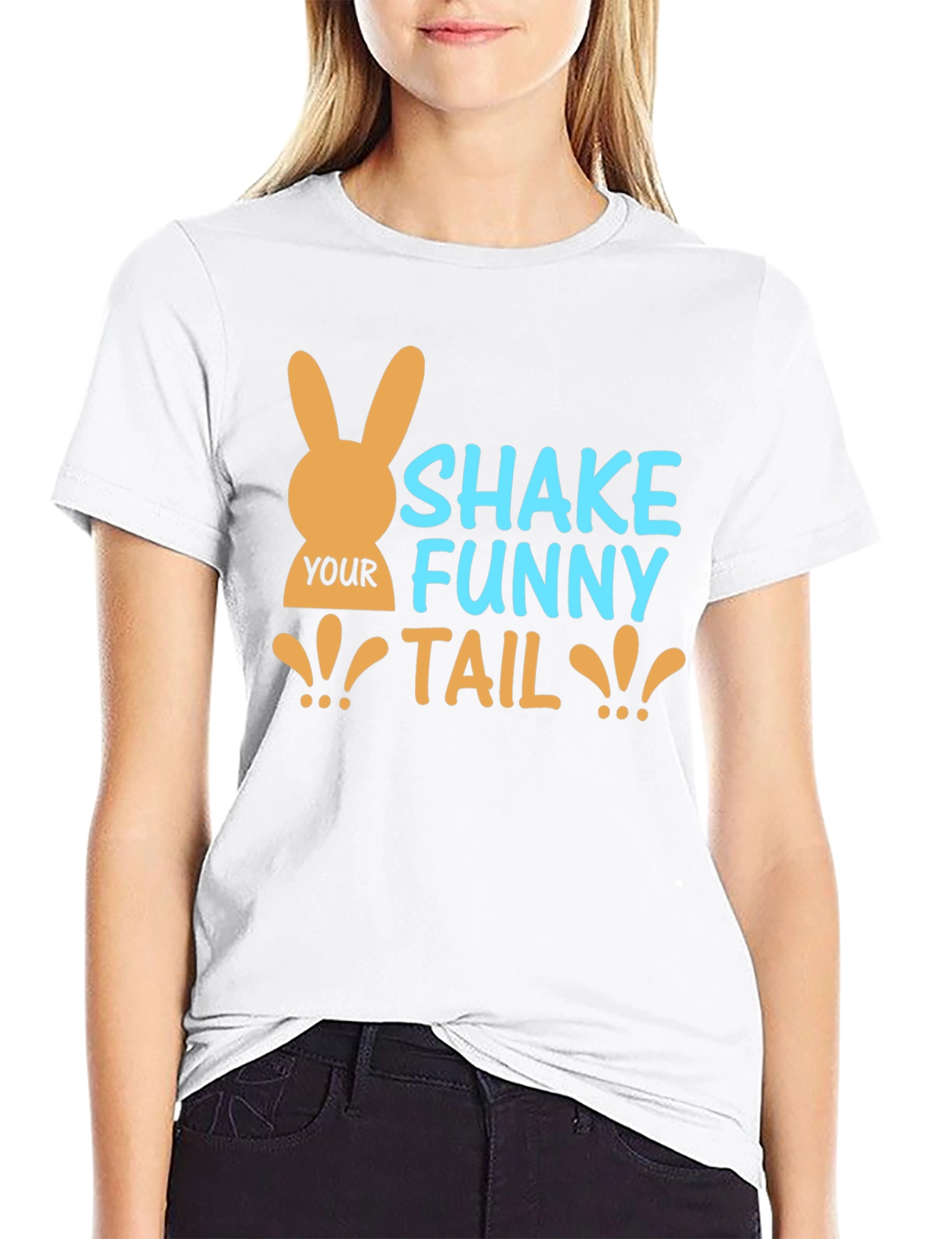 Shake Your Funny Tail Easter T-Shirt