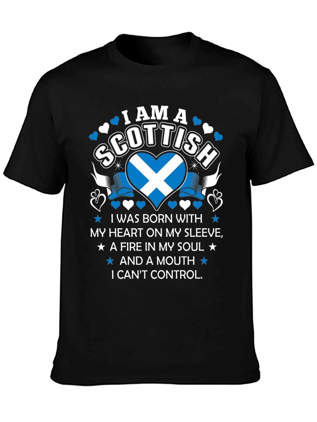I Am A Scottish Heart T-Shirt