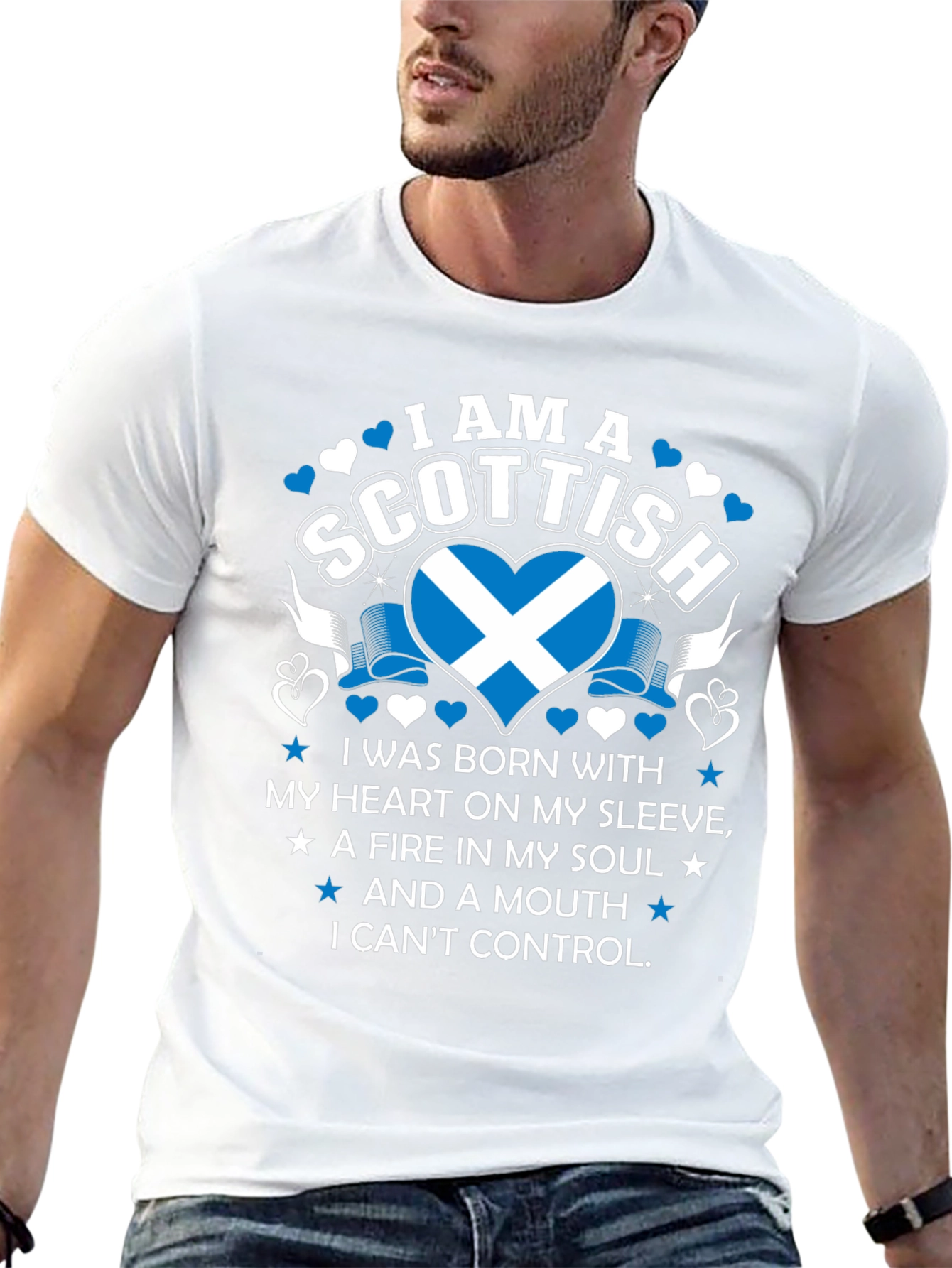 I Am A Scottish Heart T-Shirt