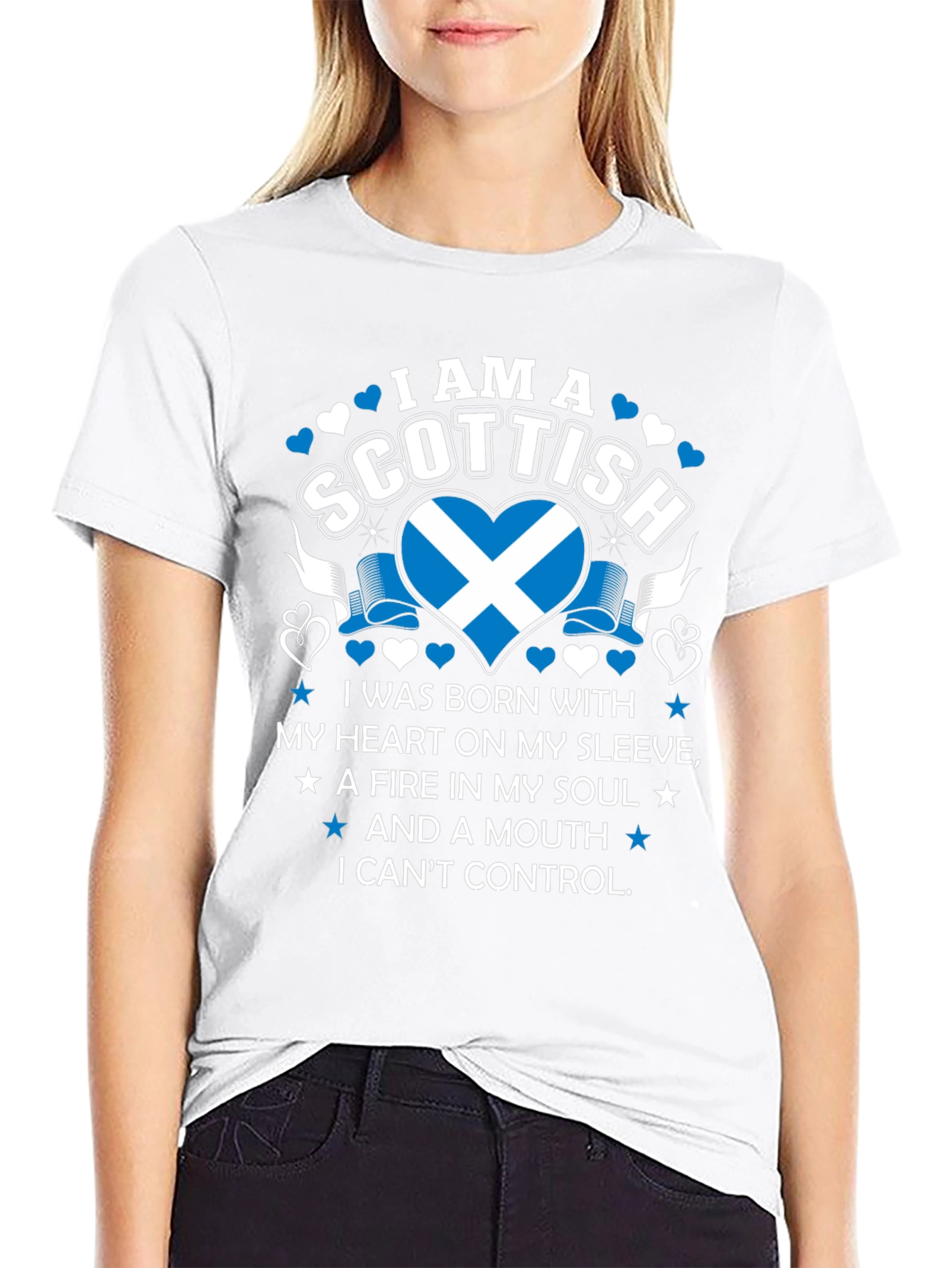 I Am A Scottish Heart T-Shirt