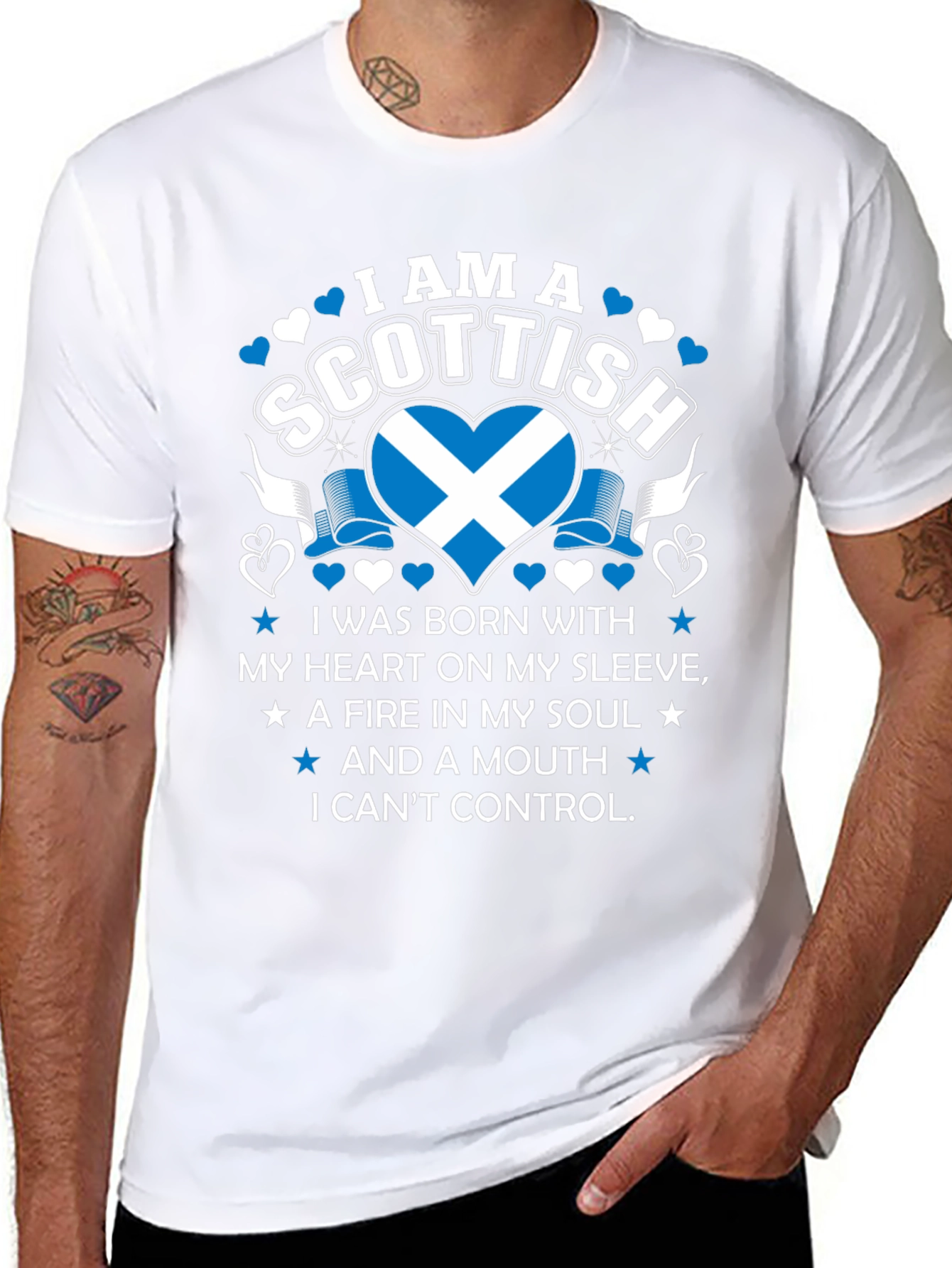 I Am A Scottish Heart T-Shirt