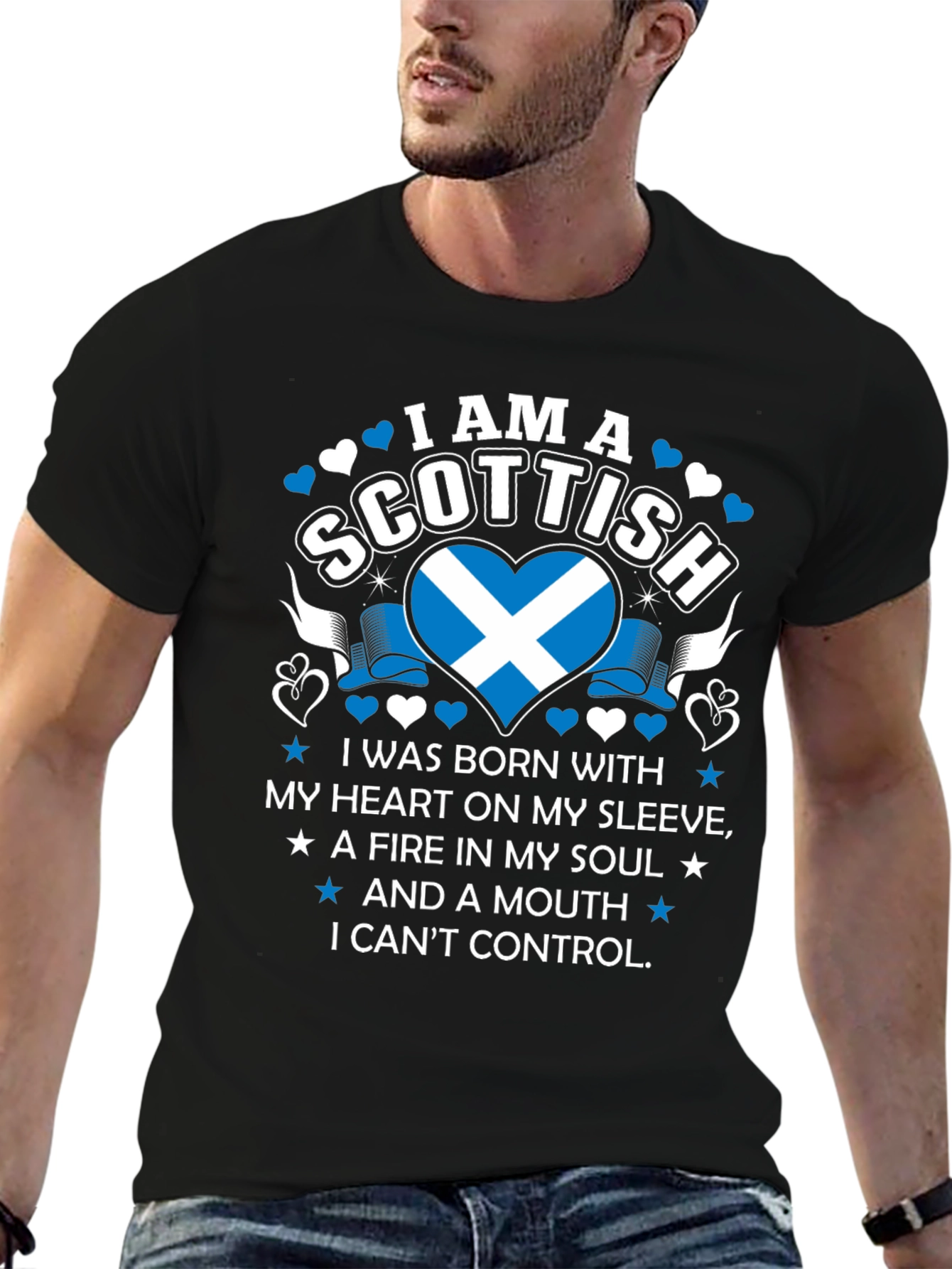 I Am A Scottish Heart T-Shirt