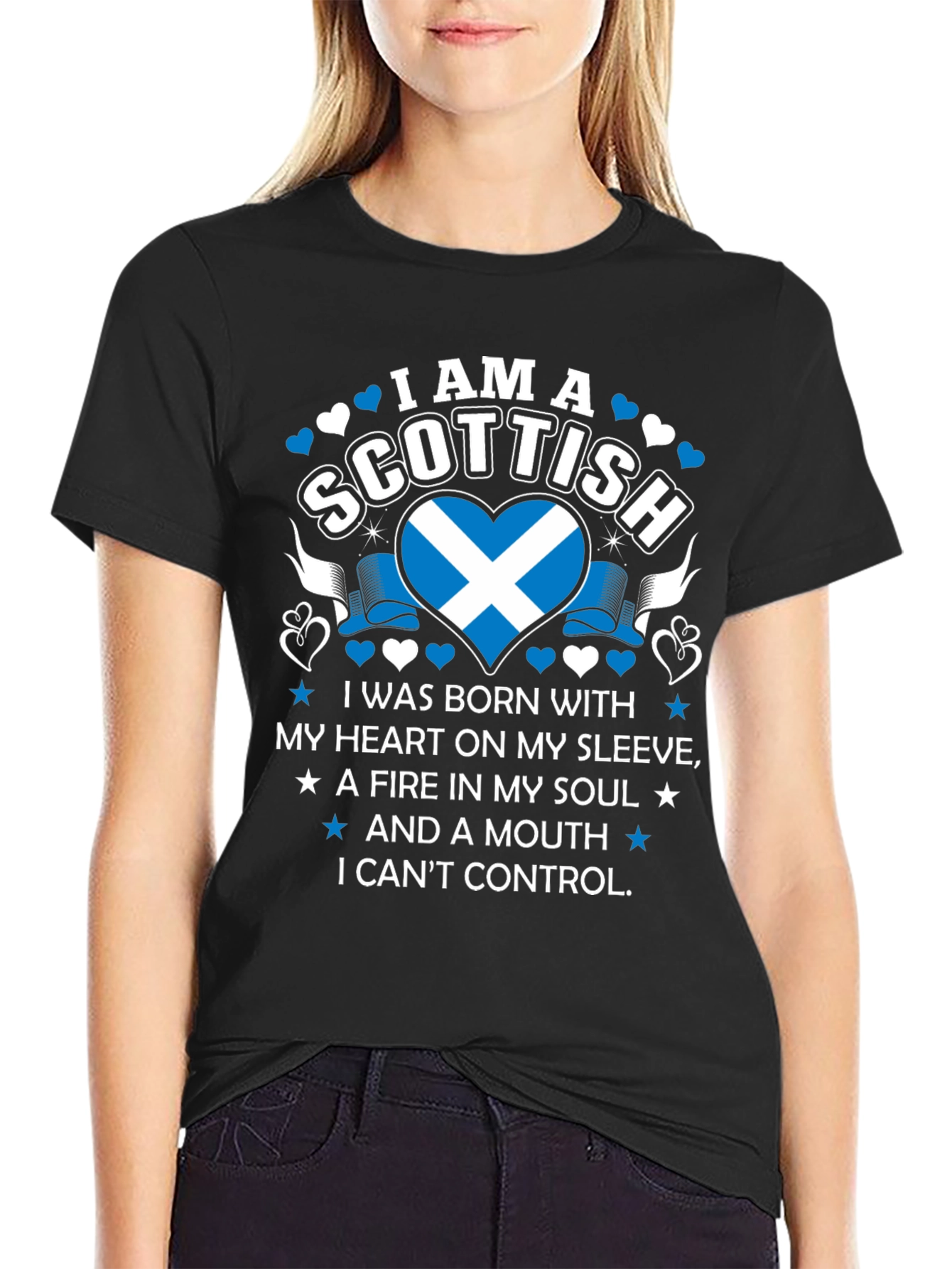 I Am A Scottish Heart T-Shirt