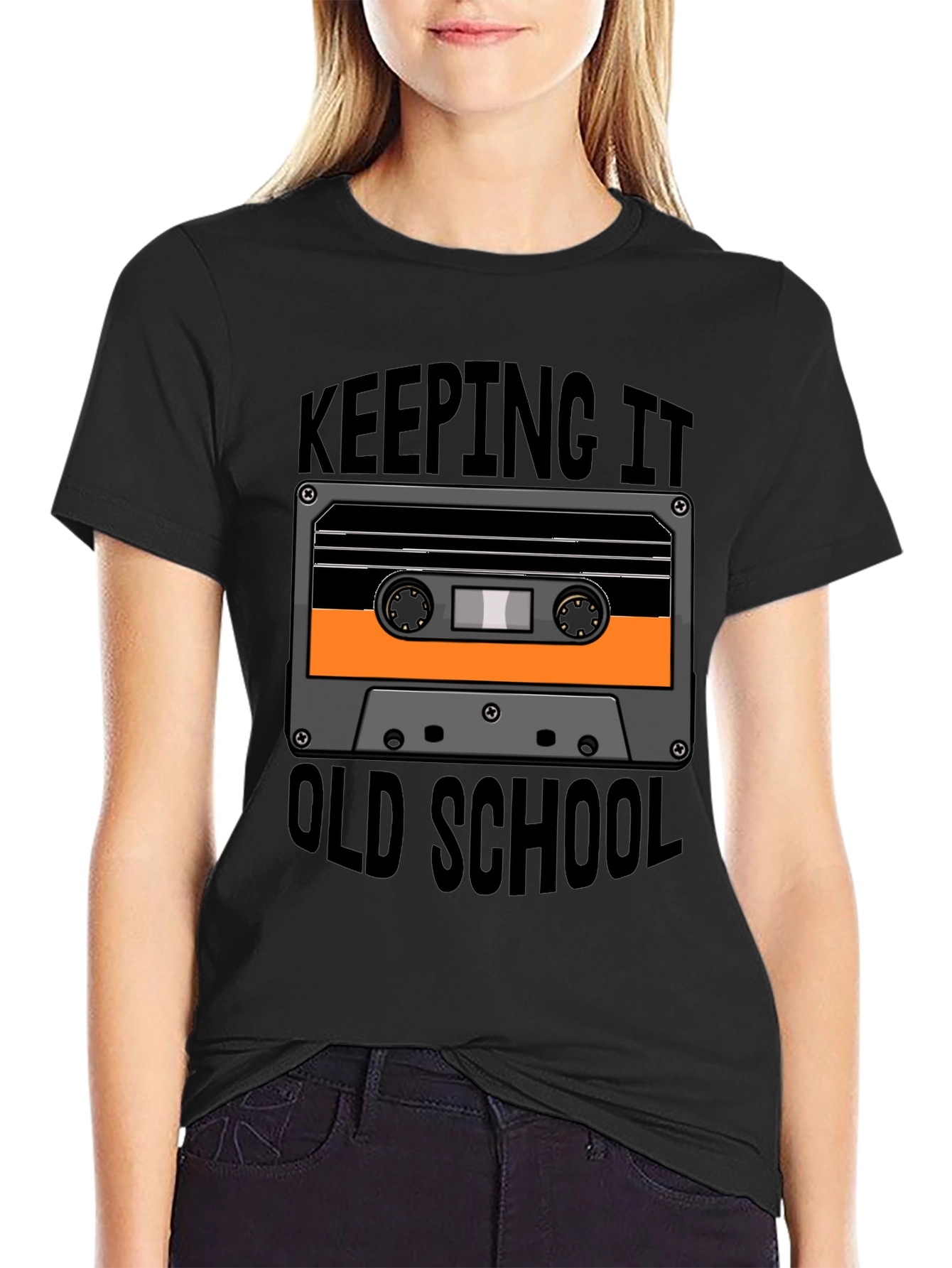Retro Cassette Tape T-Shirt - Old School Cool