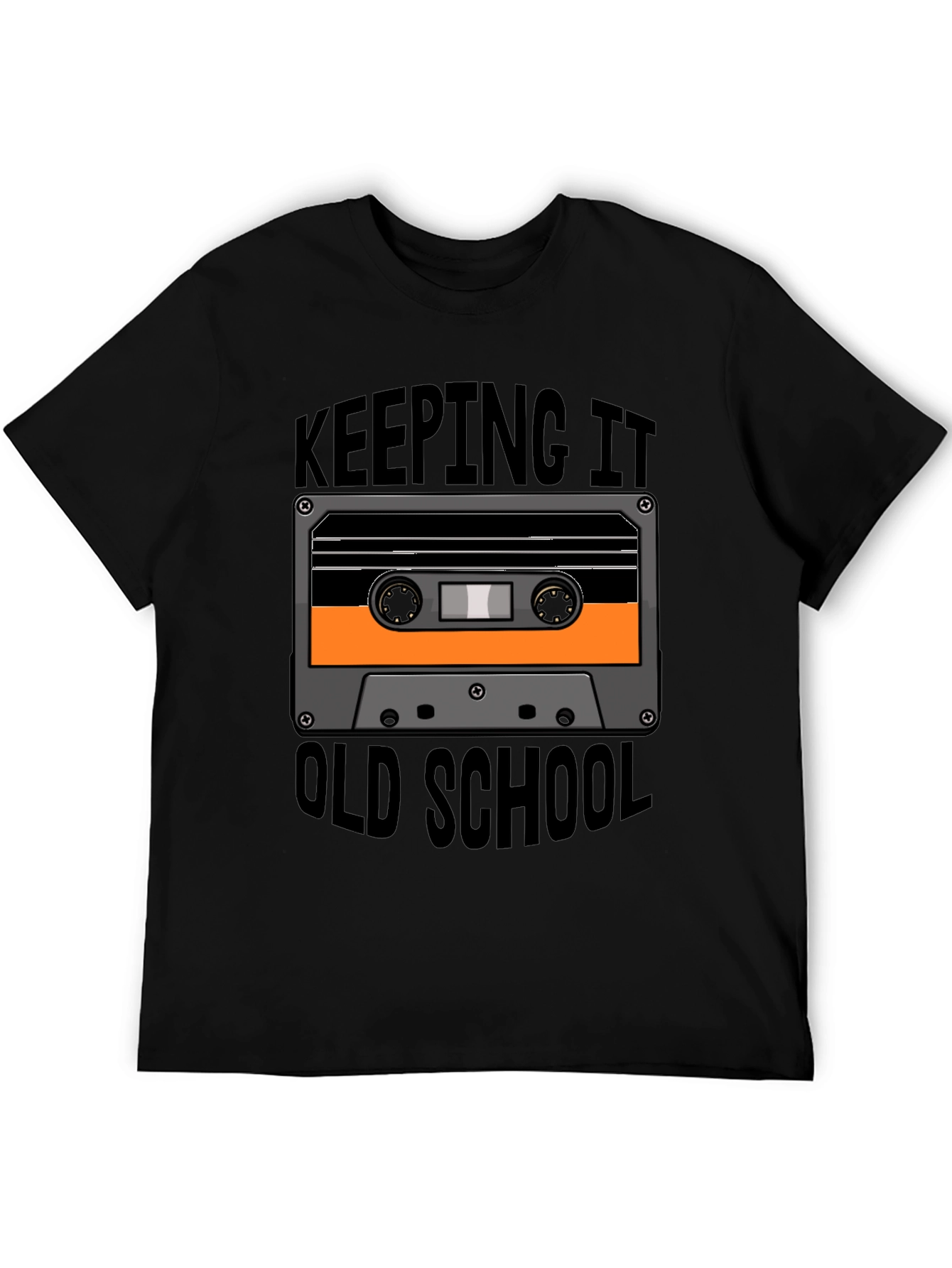 Retro Cassette Tape T-Shirt - Old School Cool
