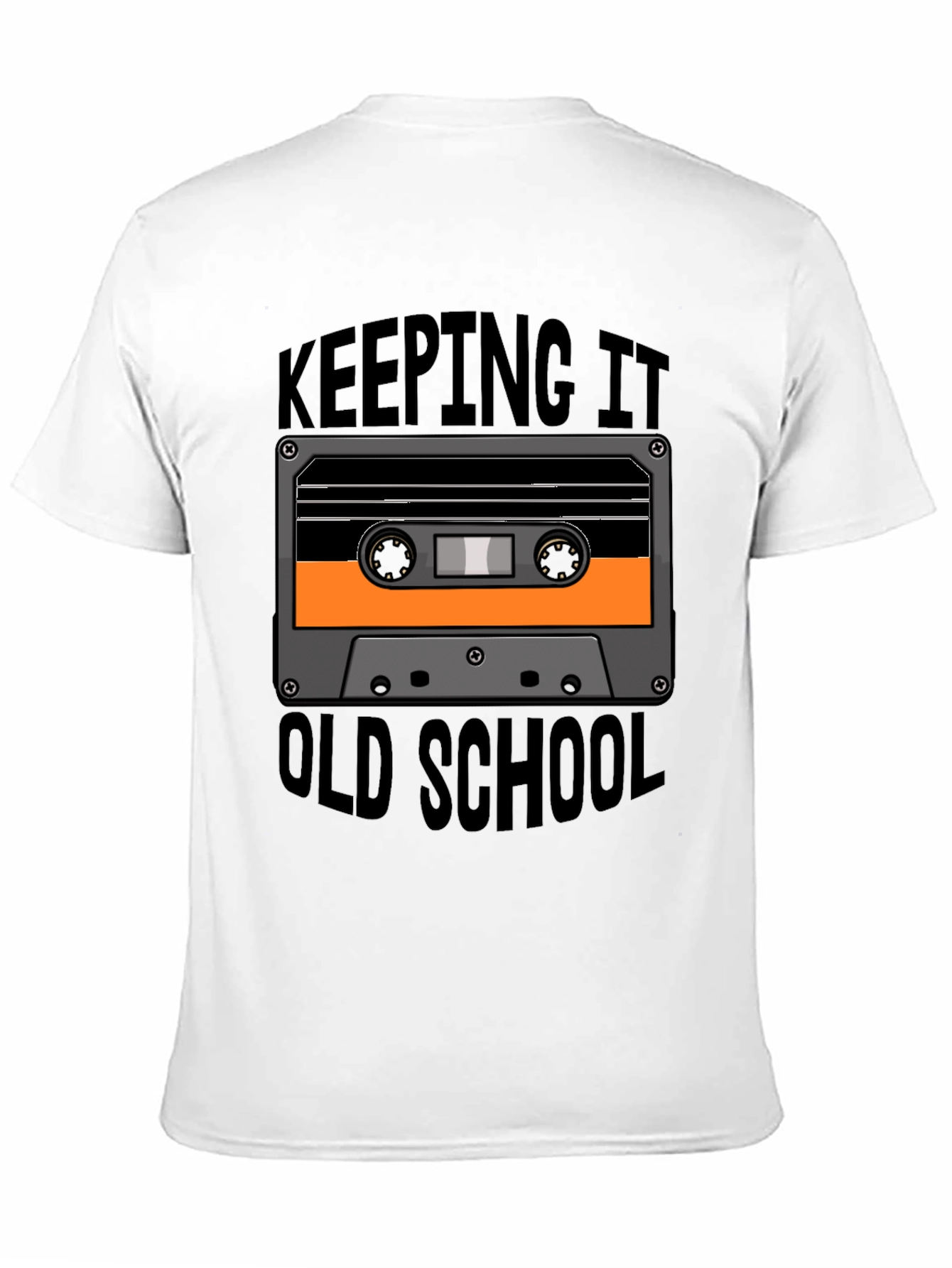 Retro Cassette Tape T-Shirt - Old School Cool