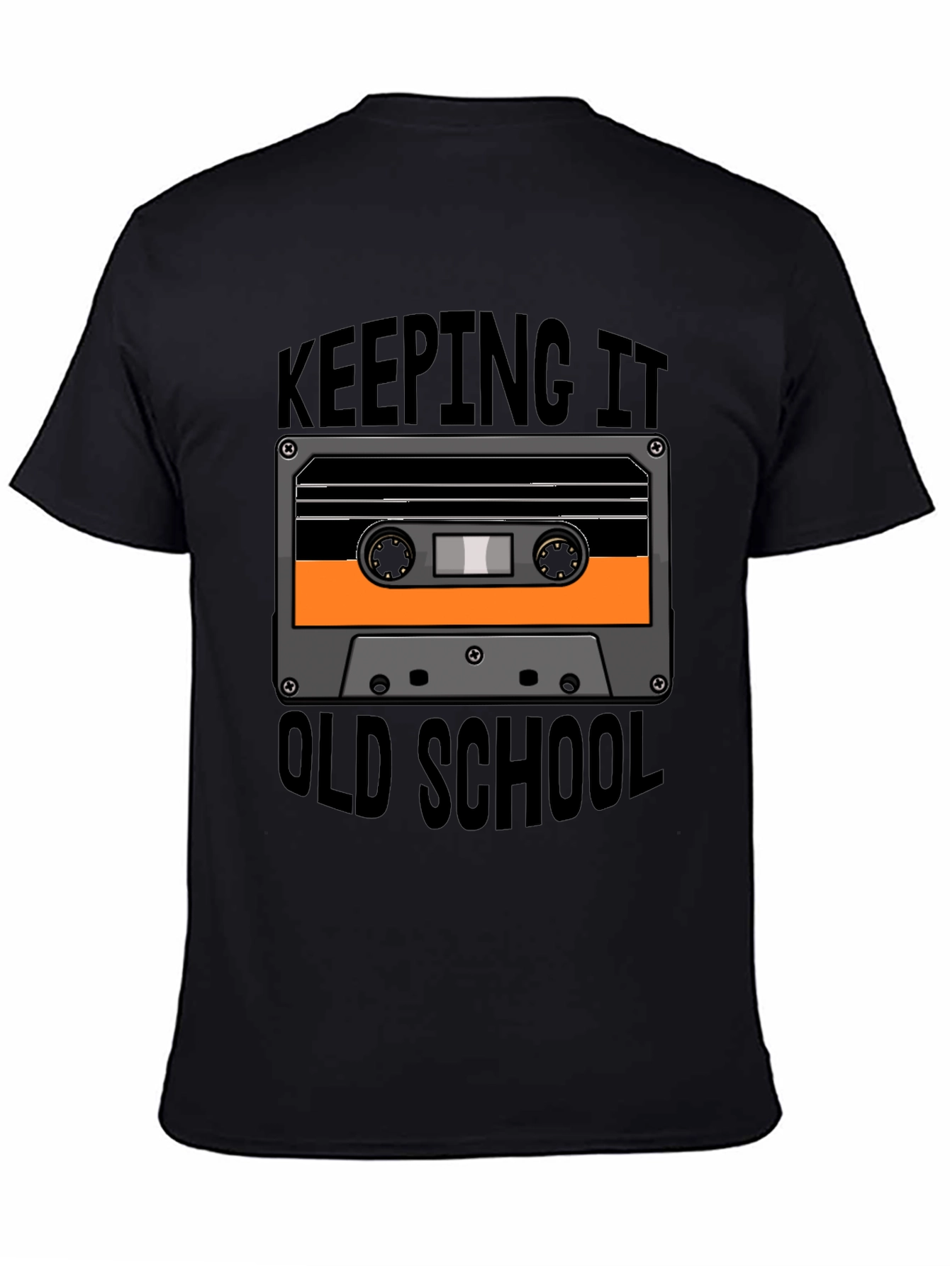 Retro Cassette Tape T-Shirt - Old School Cool