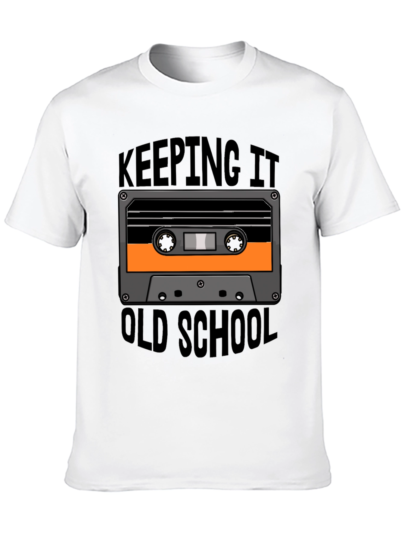 Retro Cassette Tape T-Shirt - Old School Cool