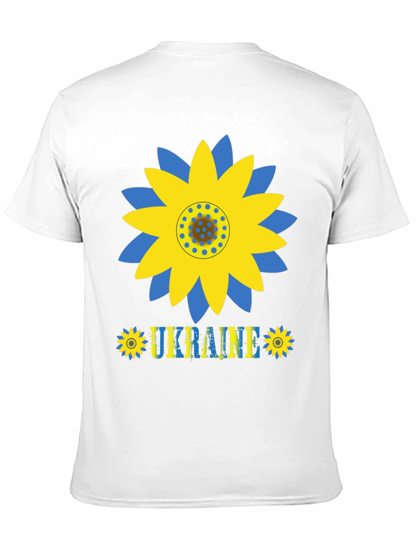 Ukraine Sunflower Graphic T-Shirt
