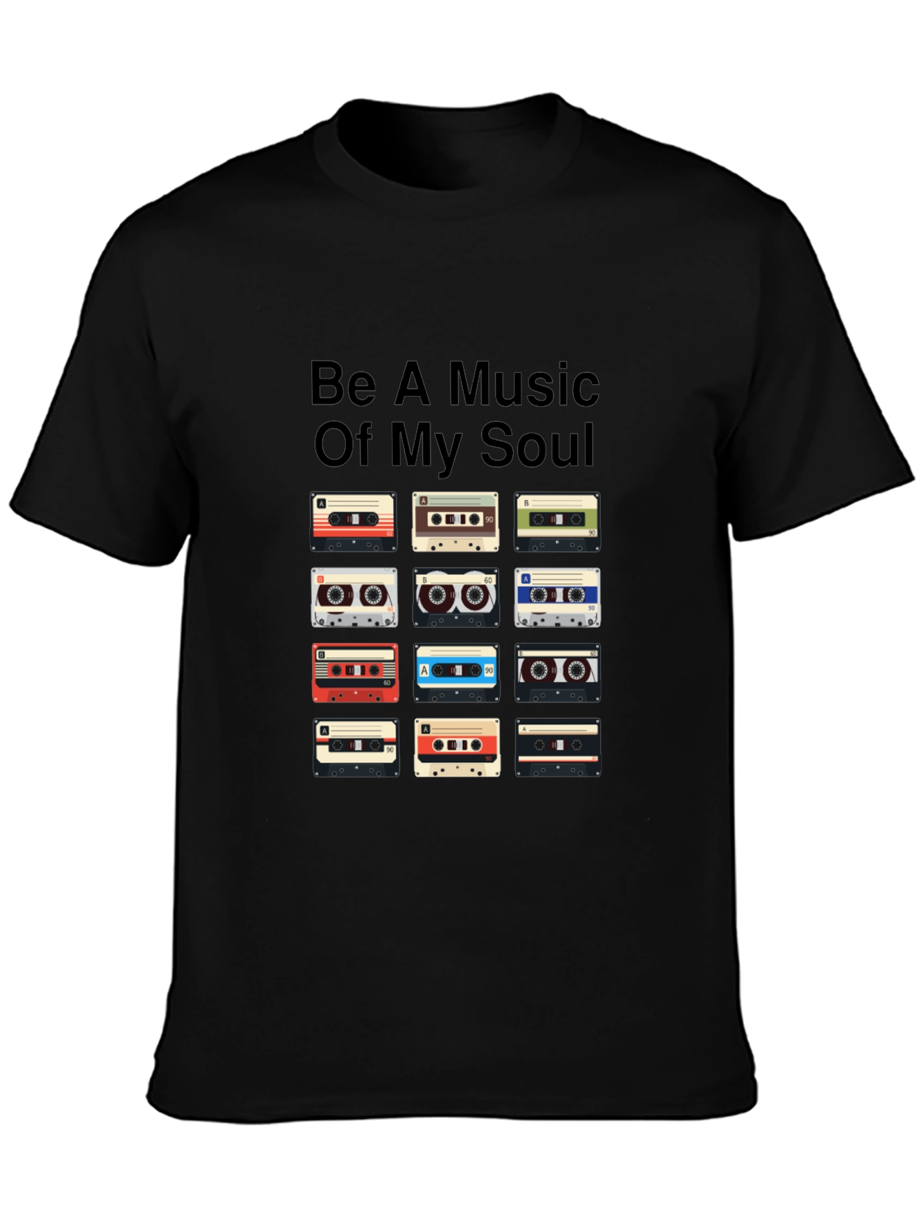 Music Cassette Tape Graphic Tee