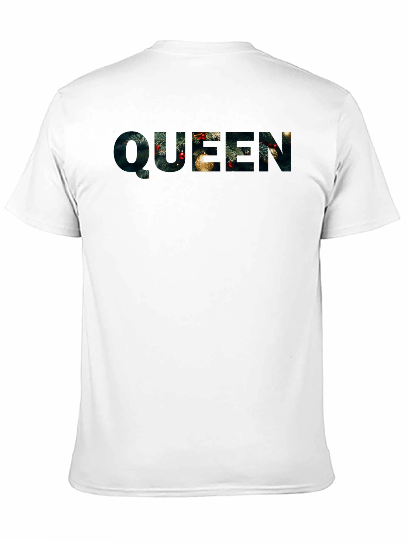 Queen Holiday T-Shirt Christmas Design