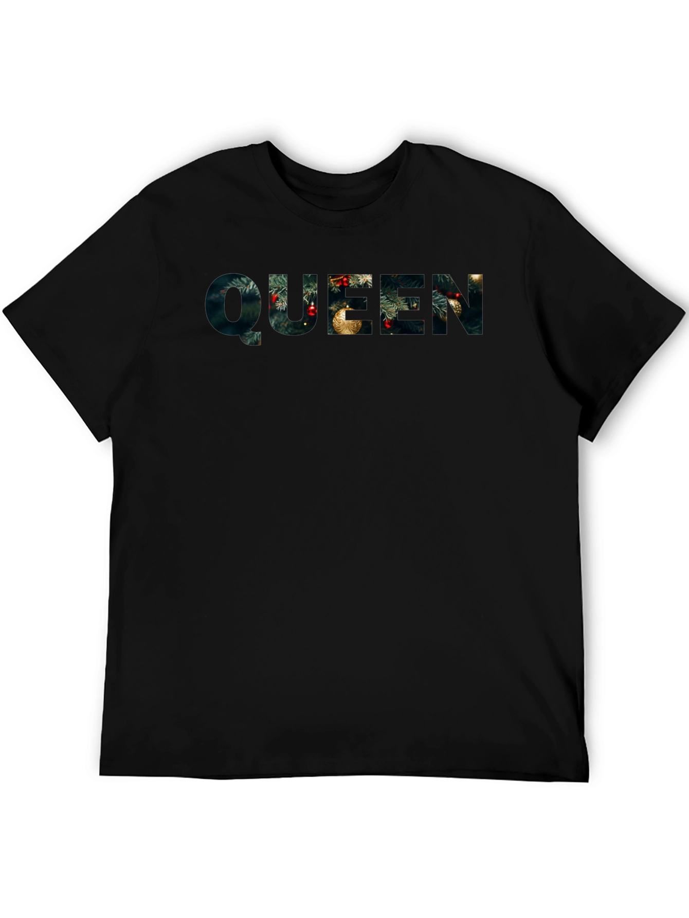 Queen Holiday T-Shirt Christmas Design