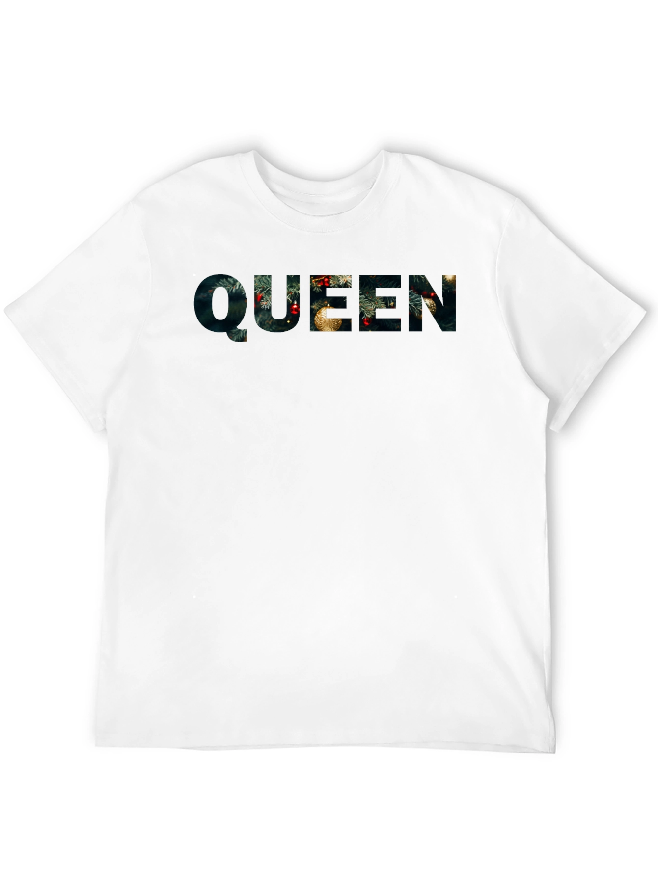 Queen Holiday T-Shirt Christmas Design