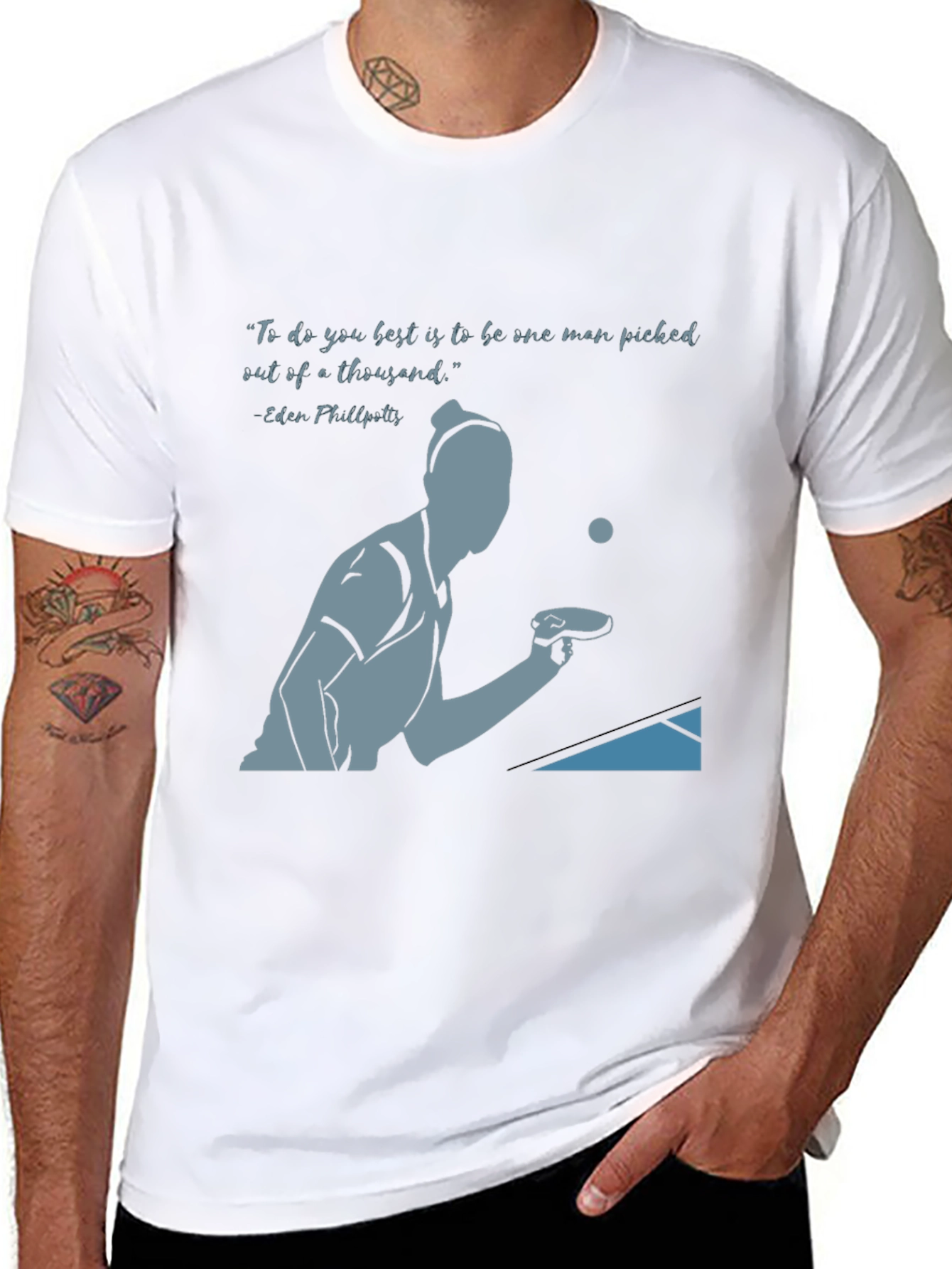Table Tennis Quote T-Shirt
