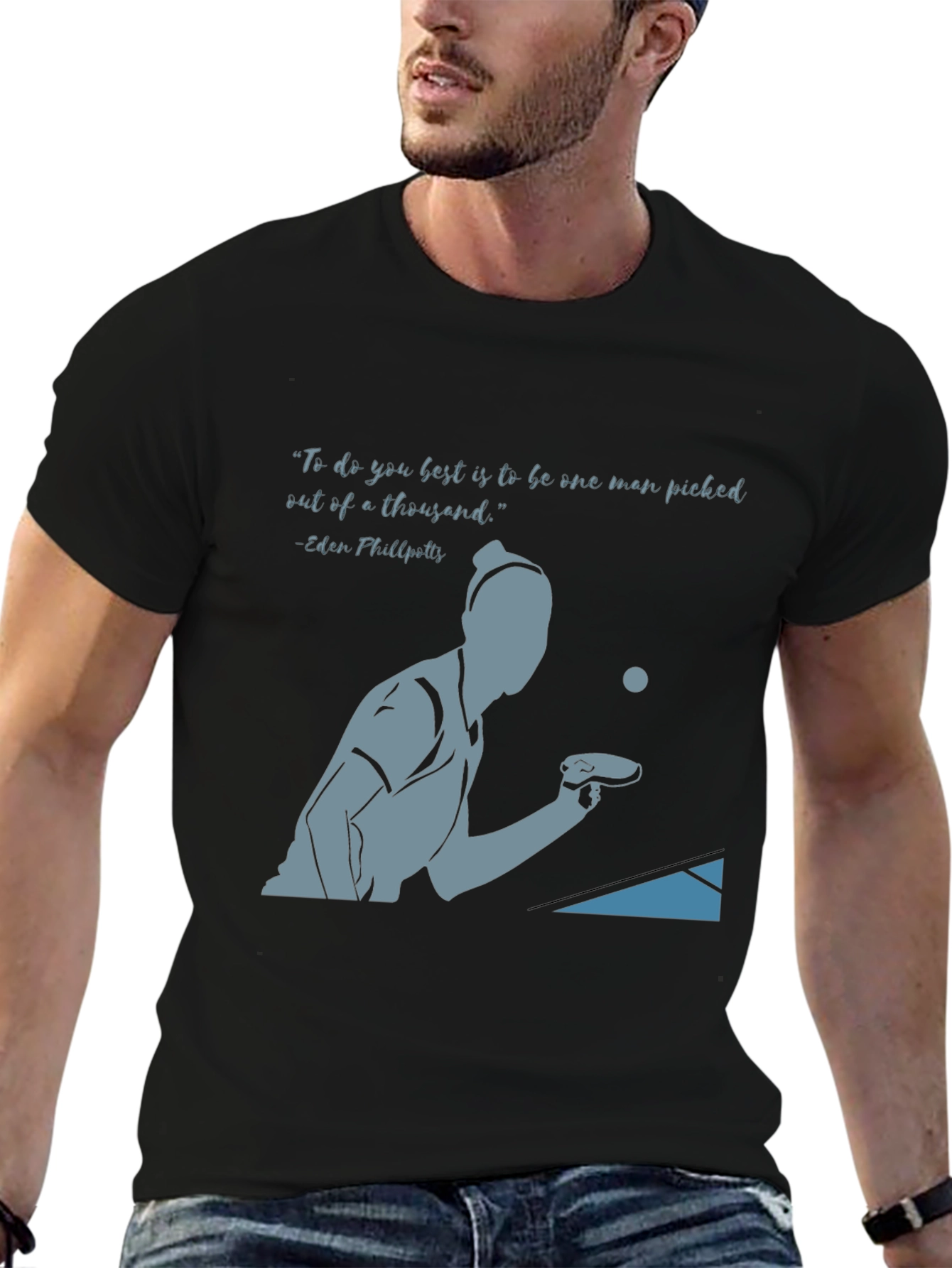 Table Tennis Quote T-Shirt