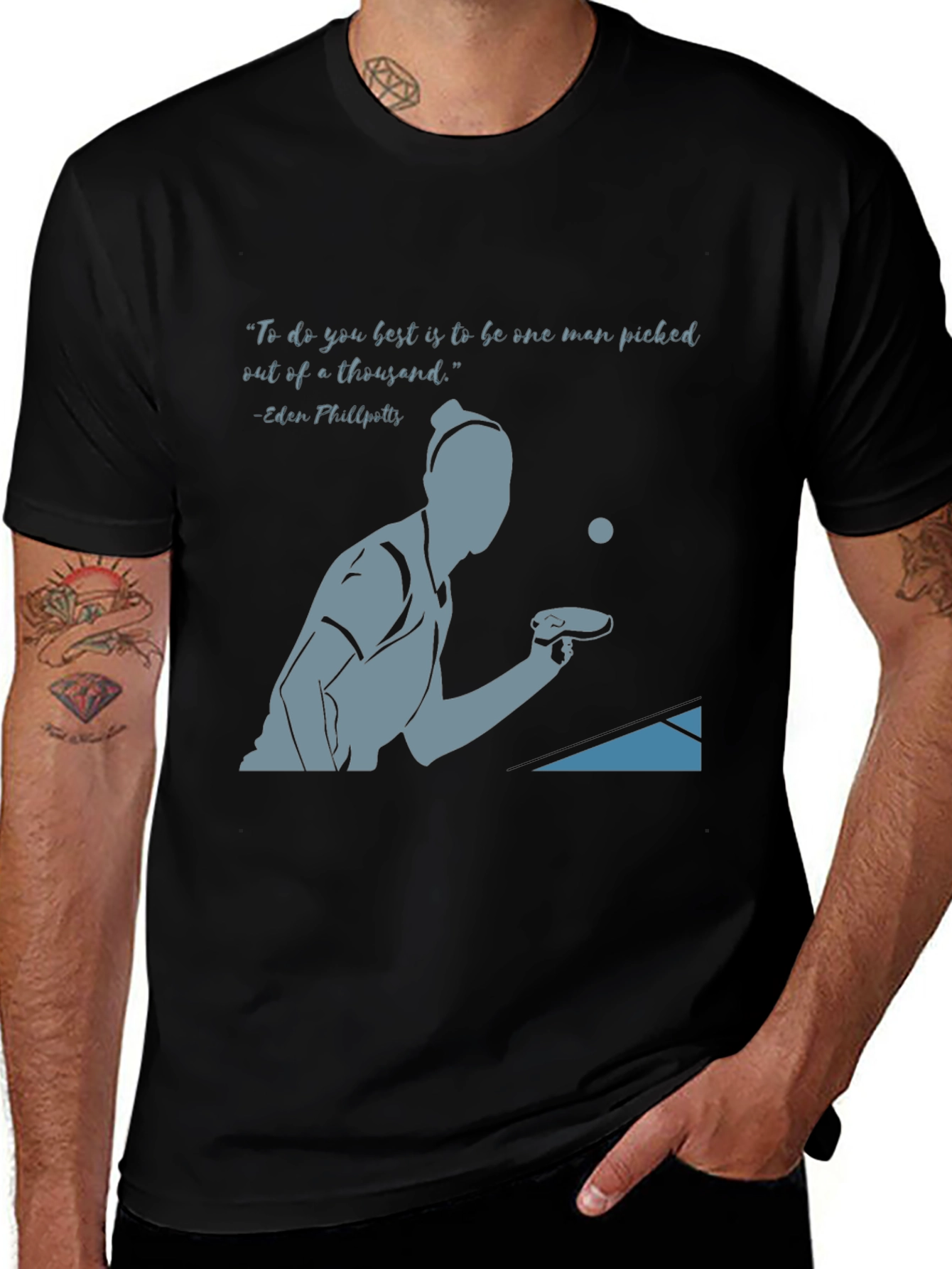 Table Tennis Quote T-Shirt