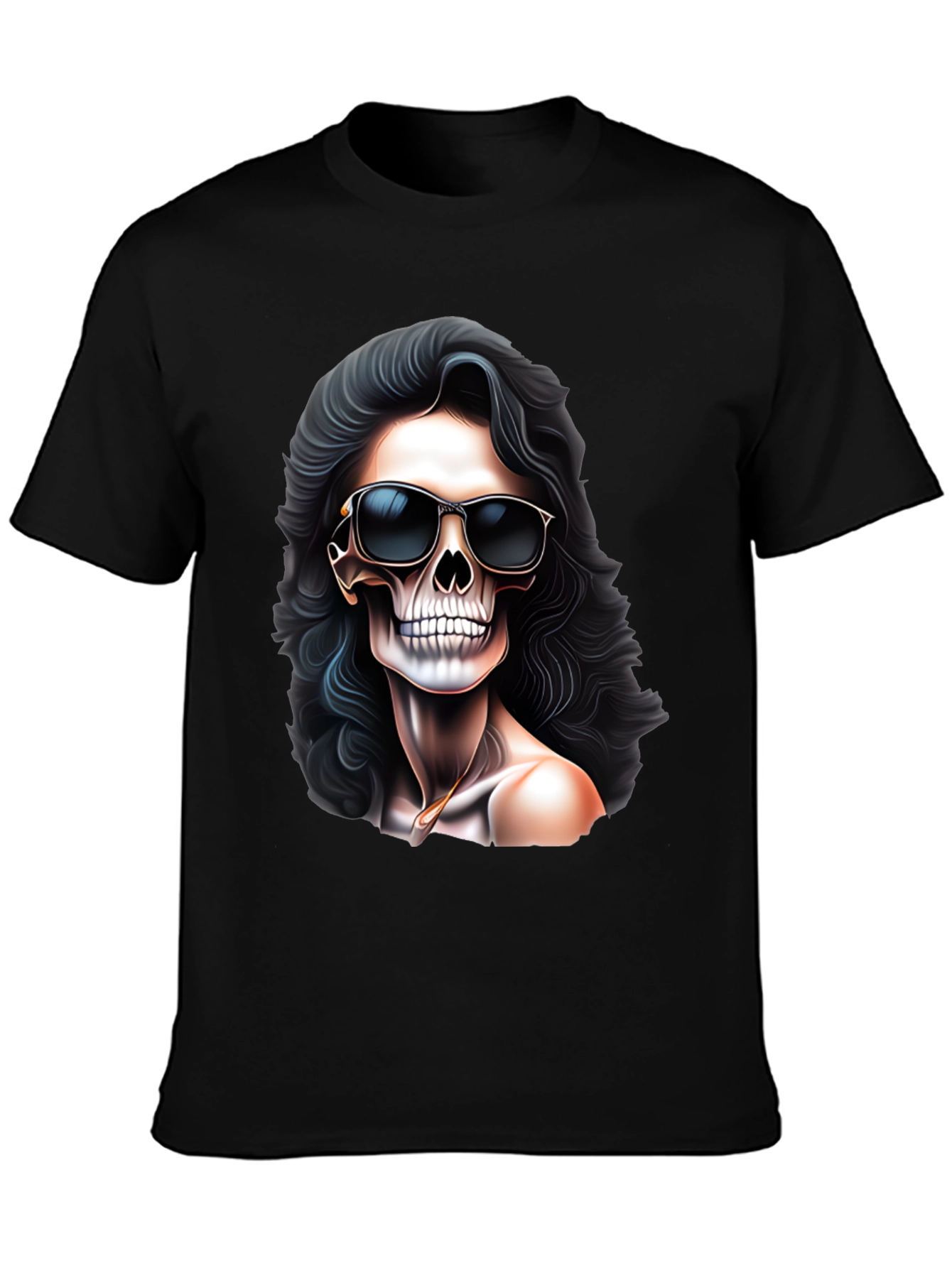 Skull Sunglasses Graphic T-Shirt
