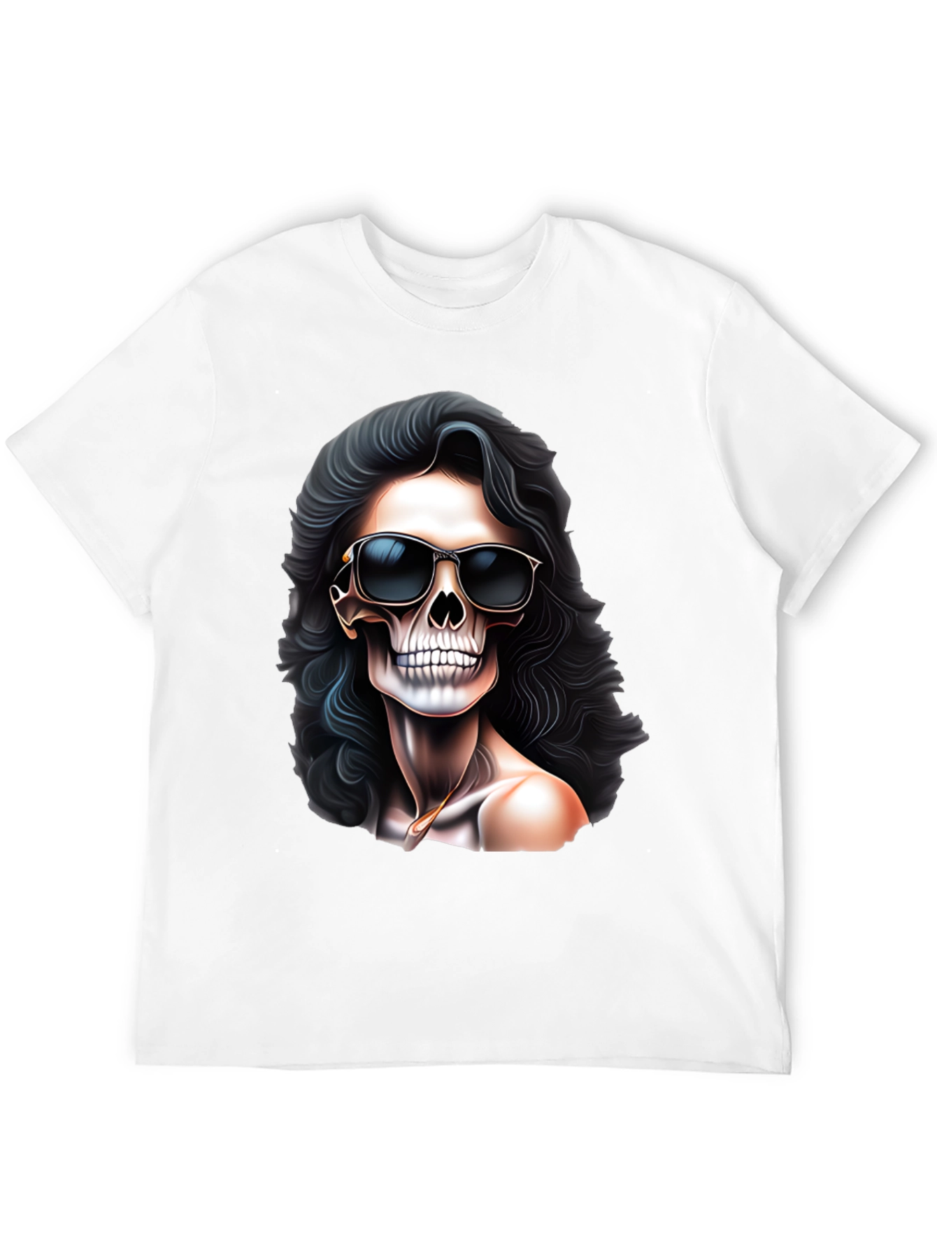 Skull Sunglasses Graphic T-Shirt