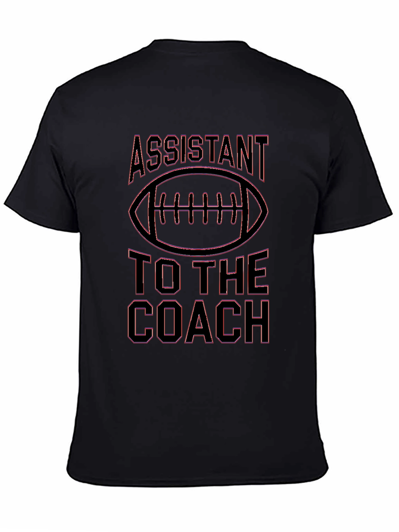 Assistant To The Coach Football Graphic T-Shirt