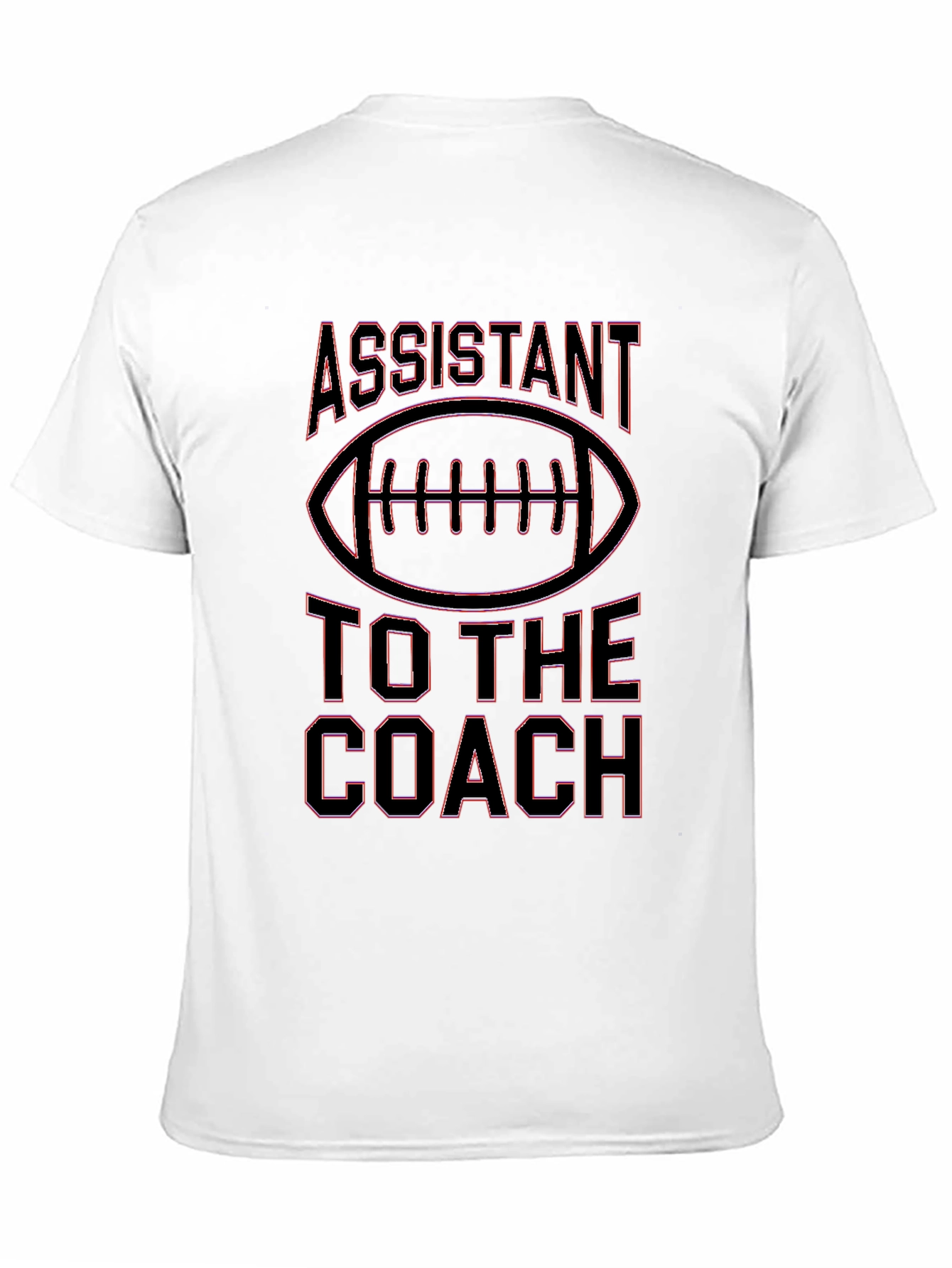 Assistant To The Coach Football Graphic T-Shirt
