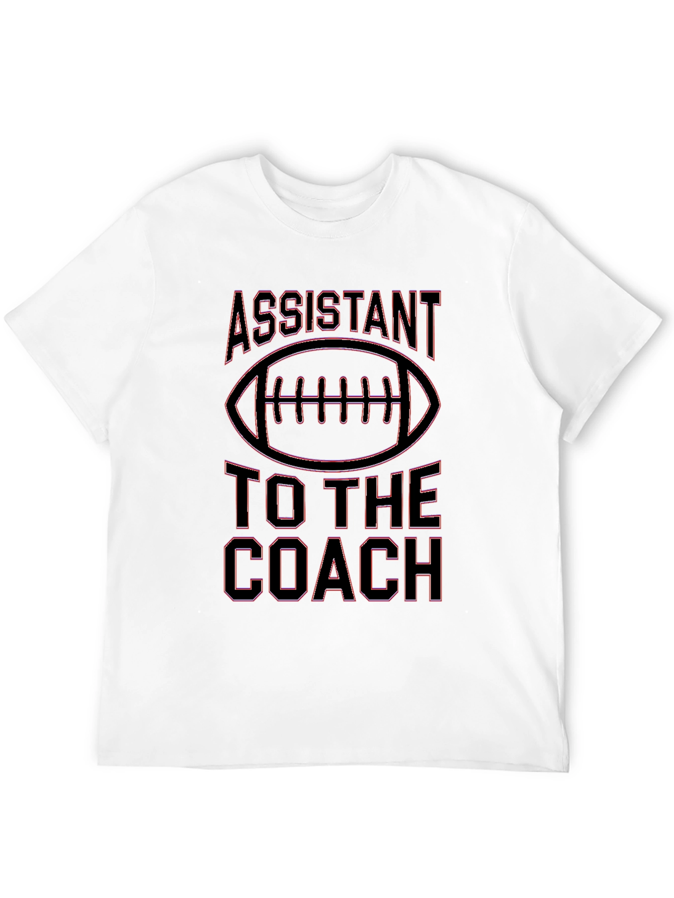 Assistant To The Coach Football Graphic T-Shirt