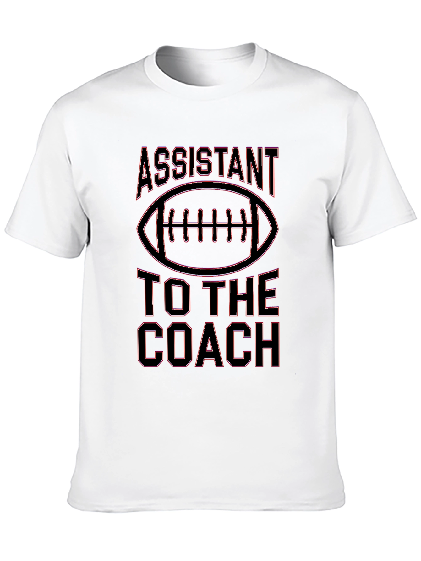 Assistant To The Coach Football Graphic T-Shirt
