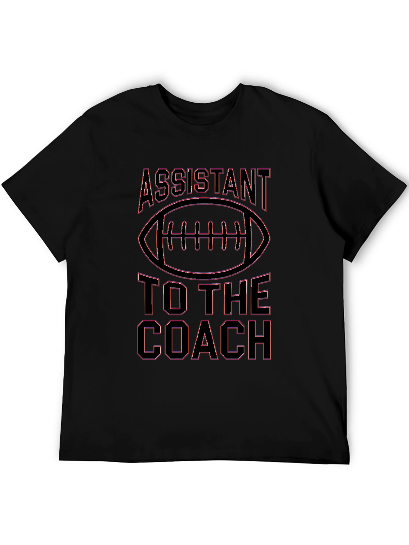 Assistant To The Coach Football Graphic T-Shirt
