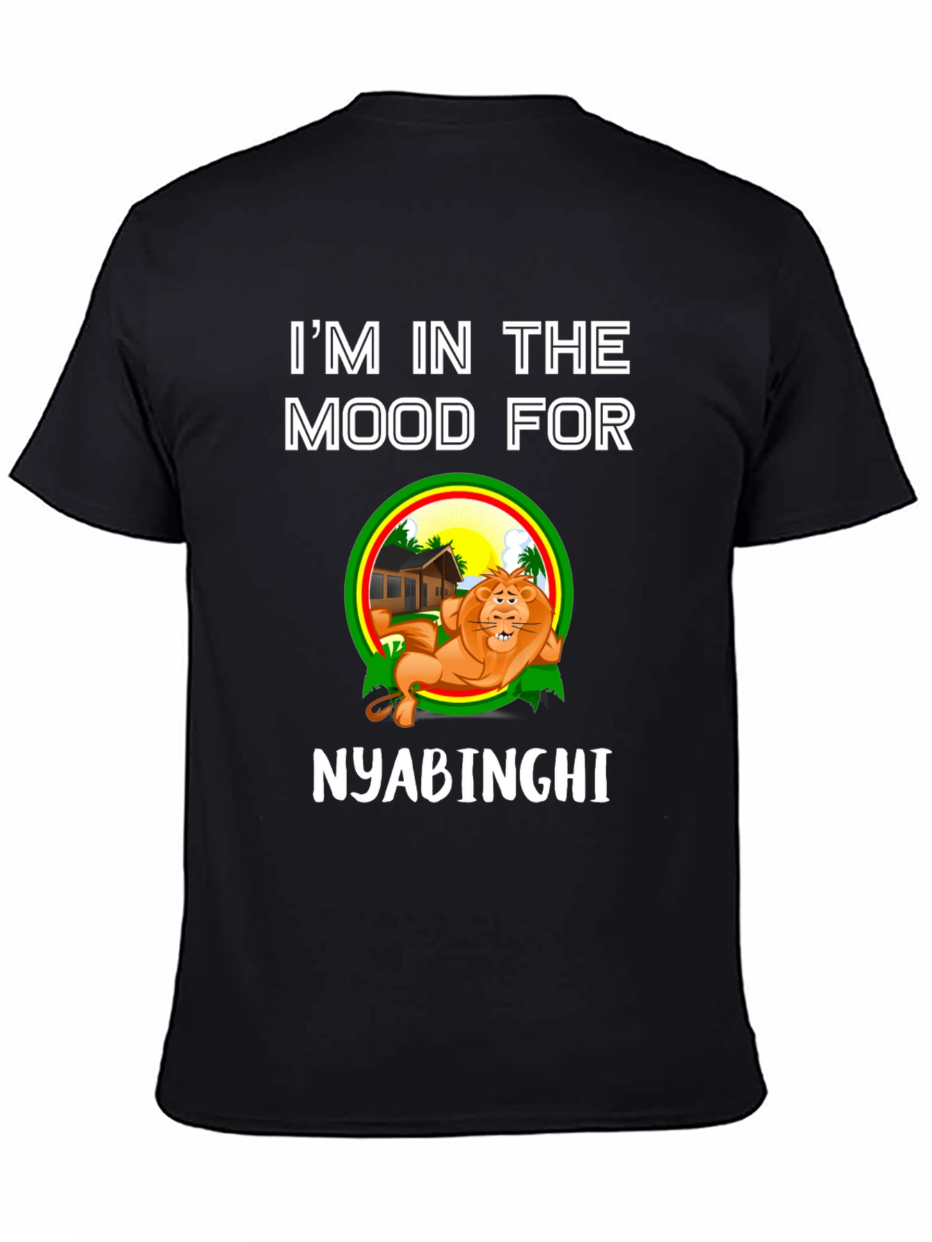 Nyabinghi Mood Lion Graphic Tee