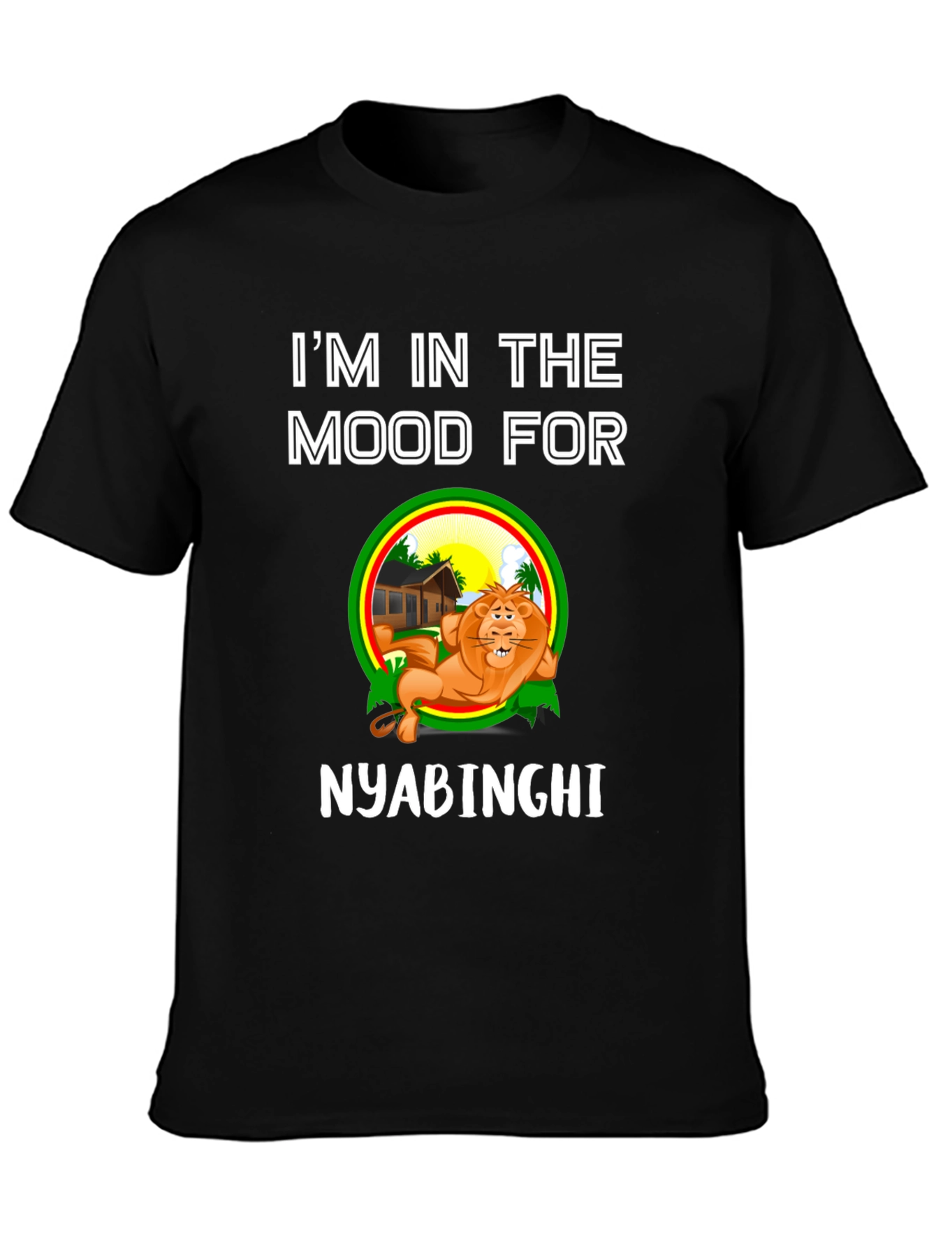 Nyabinghi Mood Lion Graphic Tee