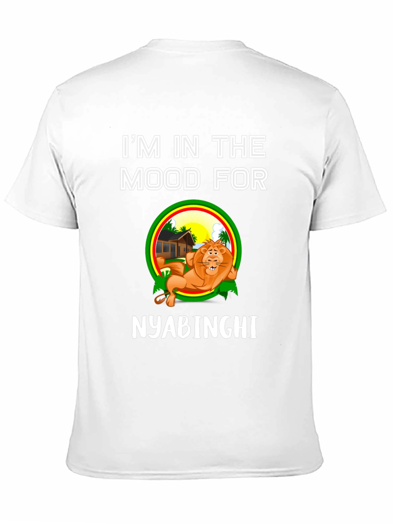 Nyabinghi Mood Lion Graphic Tee