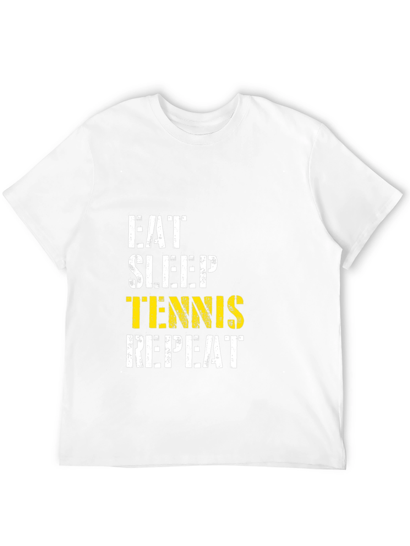 Eat Sleep Tennis Repeat Graphic T-Shirt