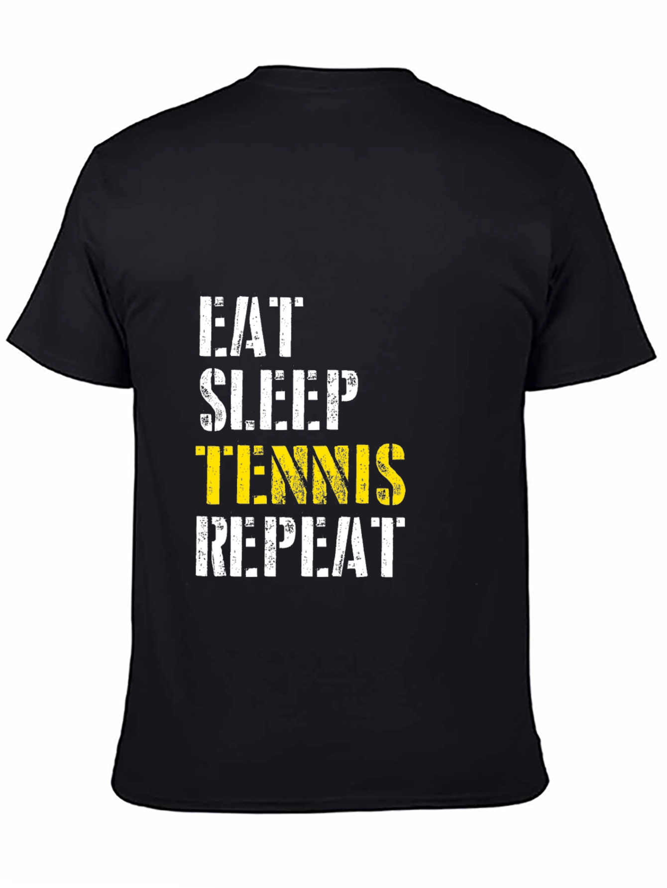 Eat Sleep Tennis Repeat Graphic T-Shirt