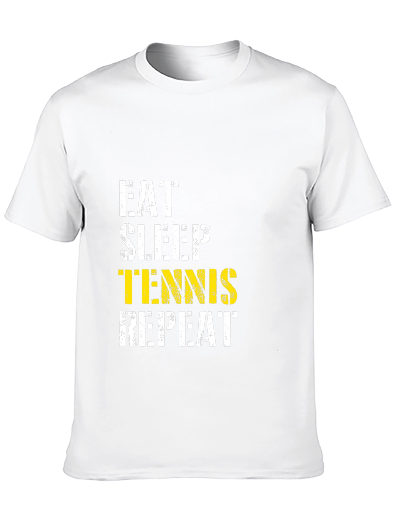 Eat Sleep Tennis Repeat Graphic T-Shirt