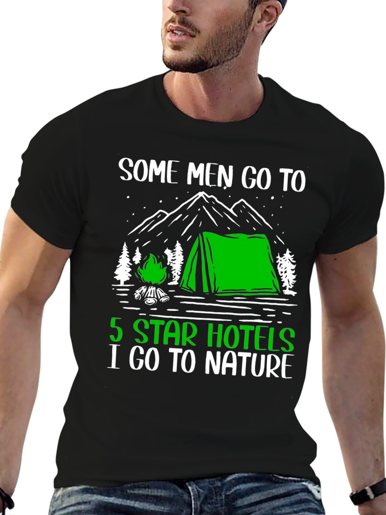 Nature Lovers Graphic T-Shirt