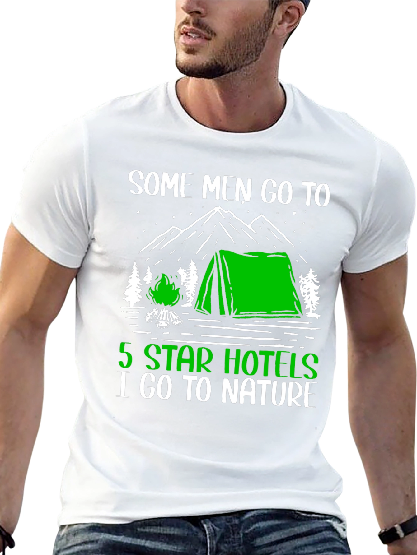 Nature Lovers Graphic T-Shirt