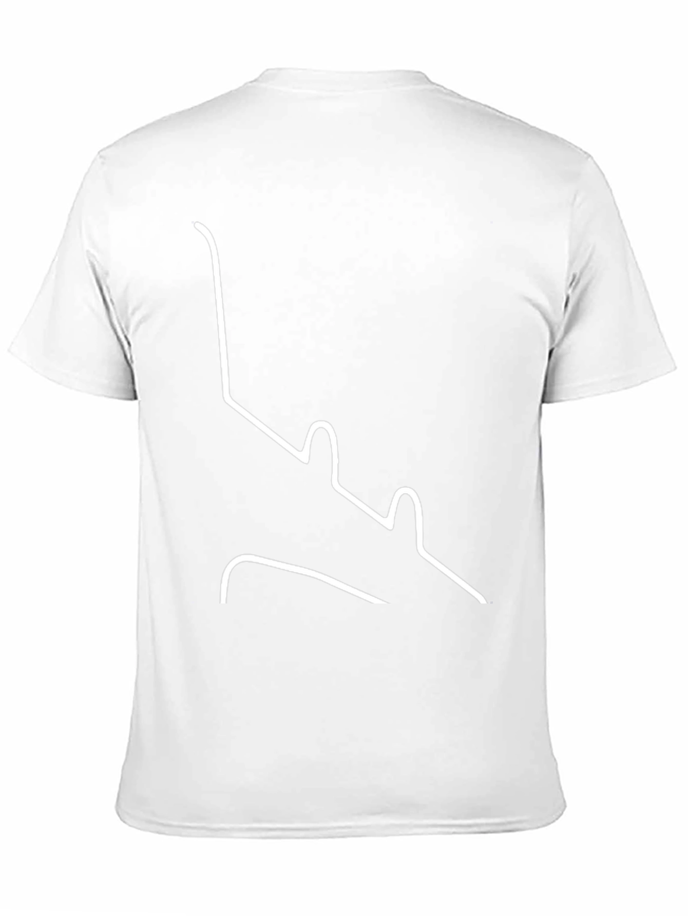 Abstract Line Art Graphic T-Shirt