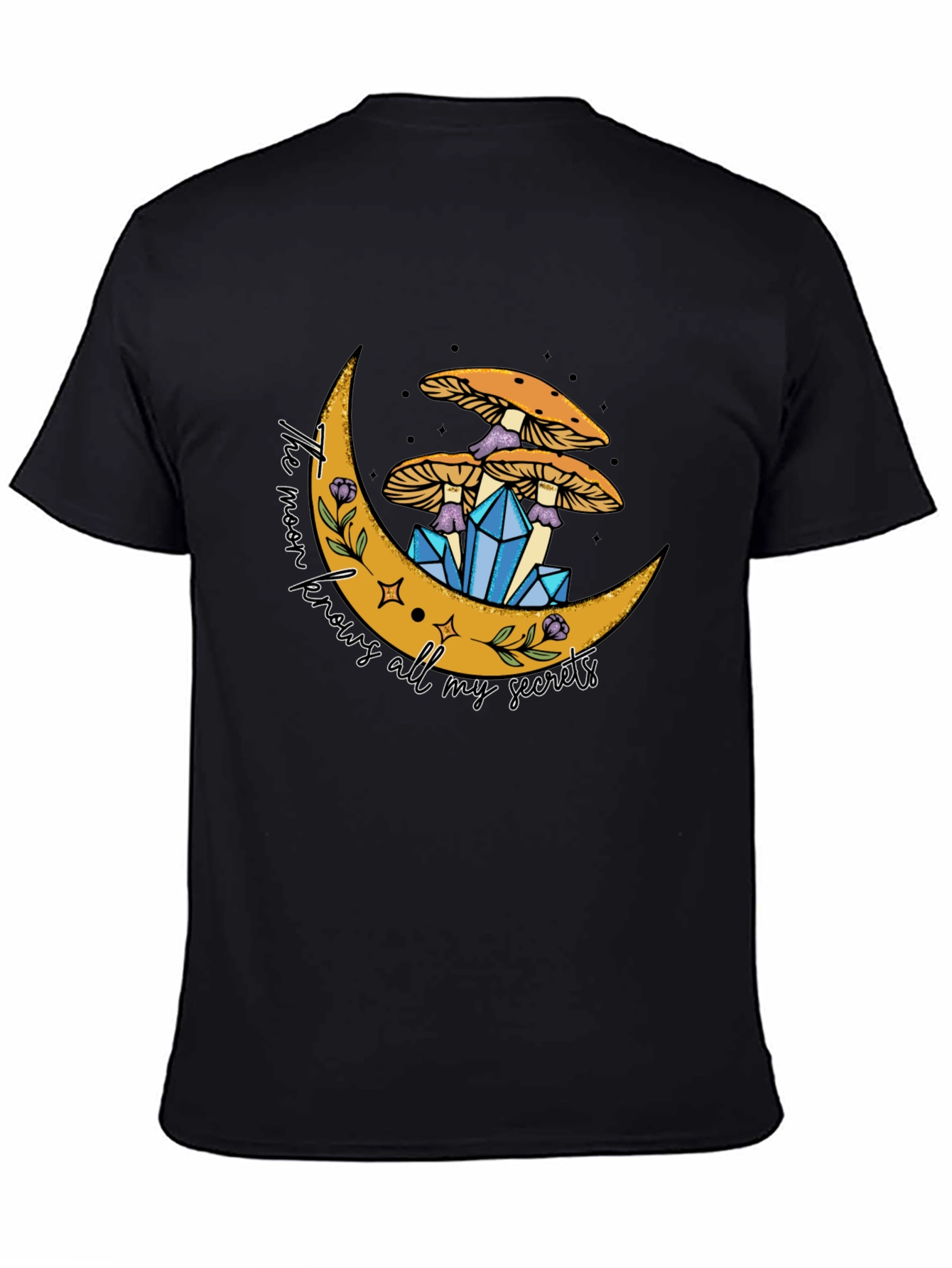 Mystic Moon Graphic Tee - Unisex Cotton Blend