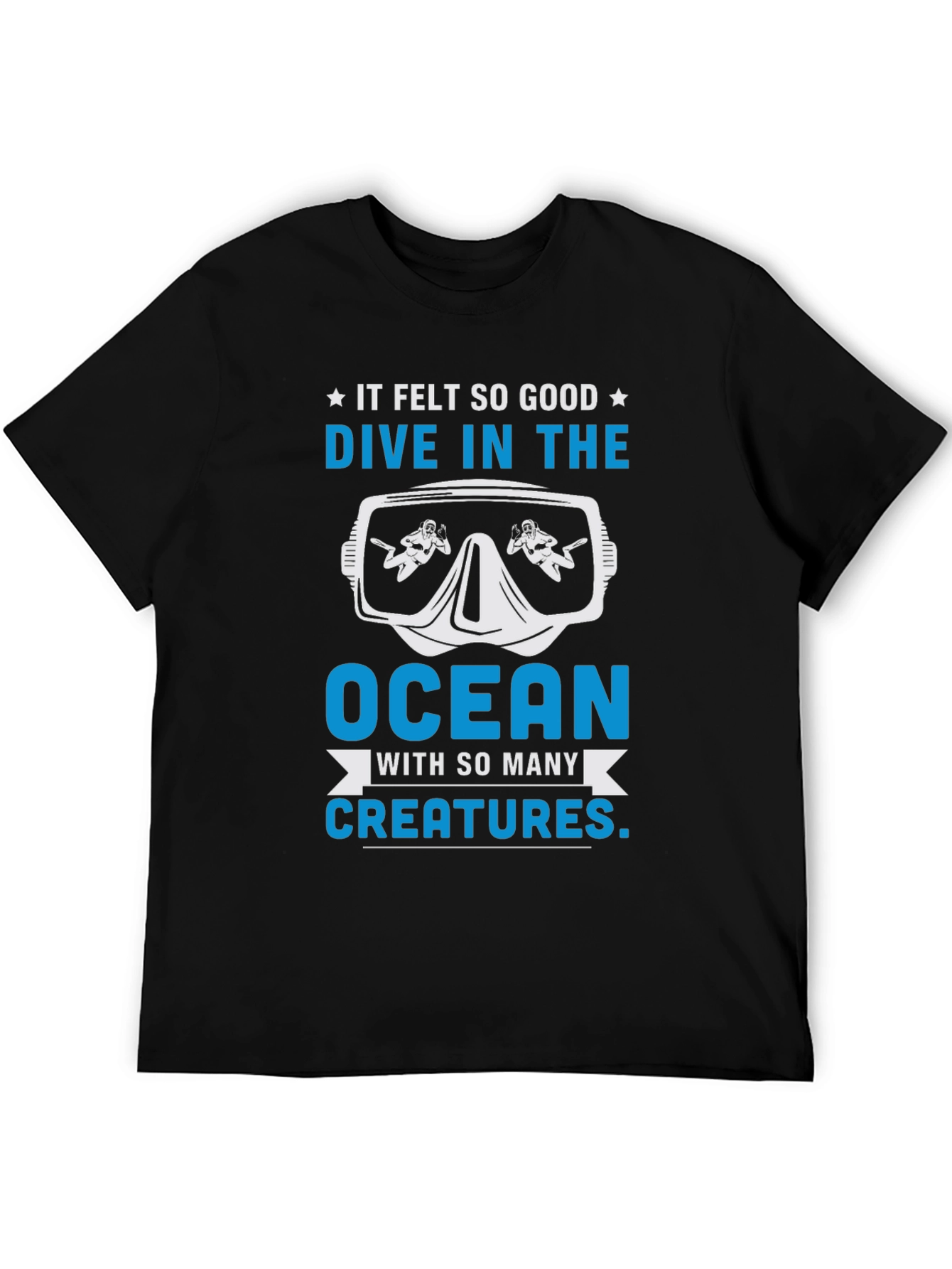 Dive in the Ocean Graphic T-Shirt