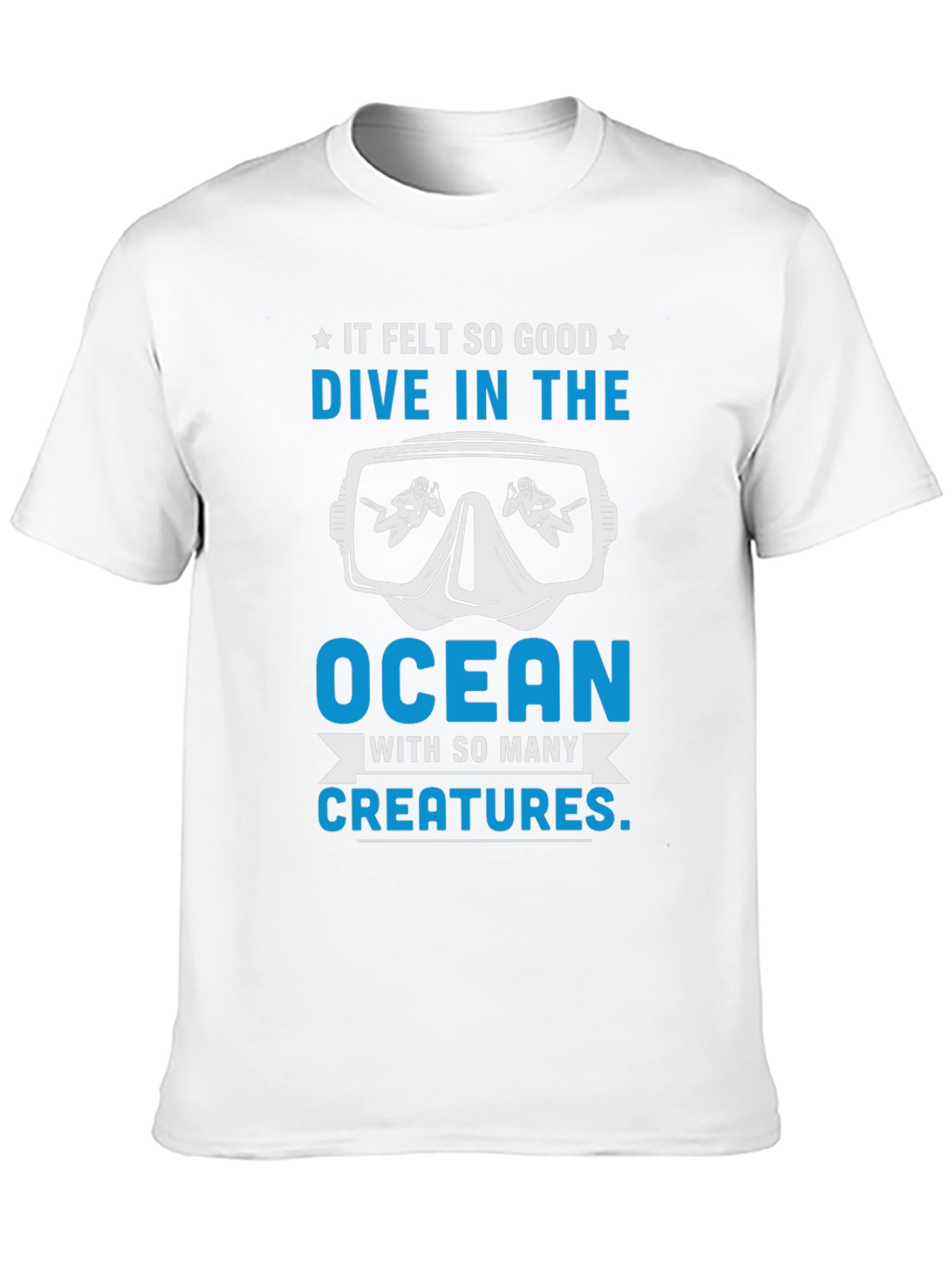 Dive in the Ocean Graphic T-Shirt