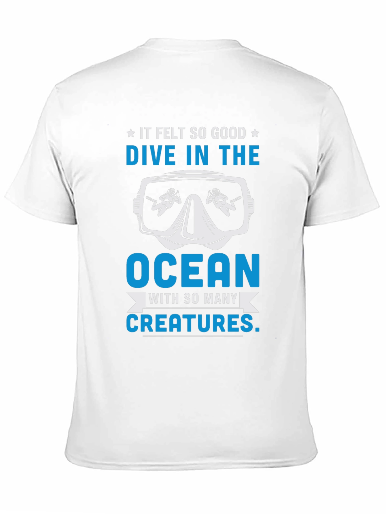 Dive in the Ocean Graphic T-Shirt