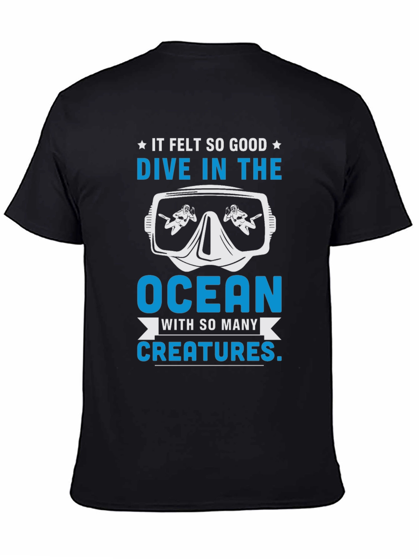 Dive in the Ocean Graphic T-Shirt